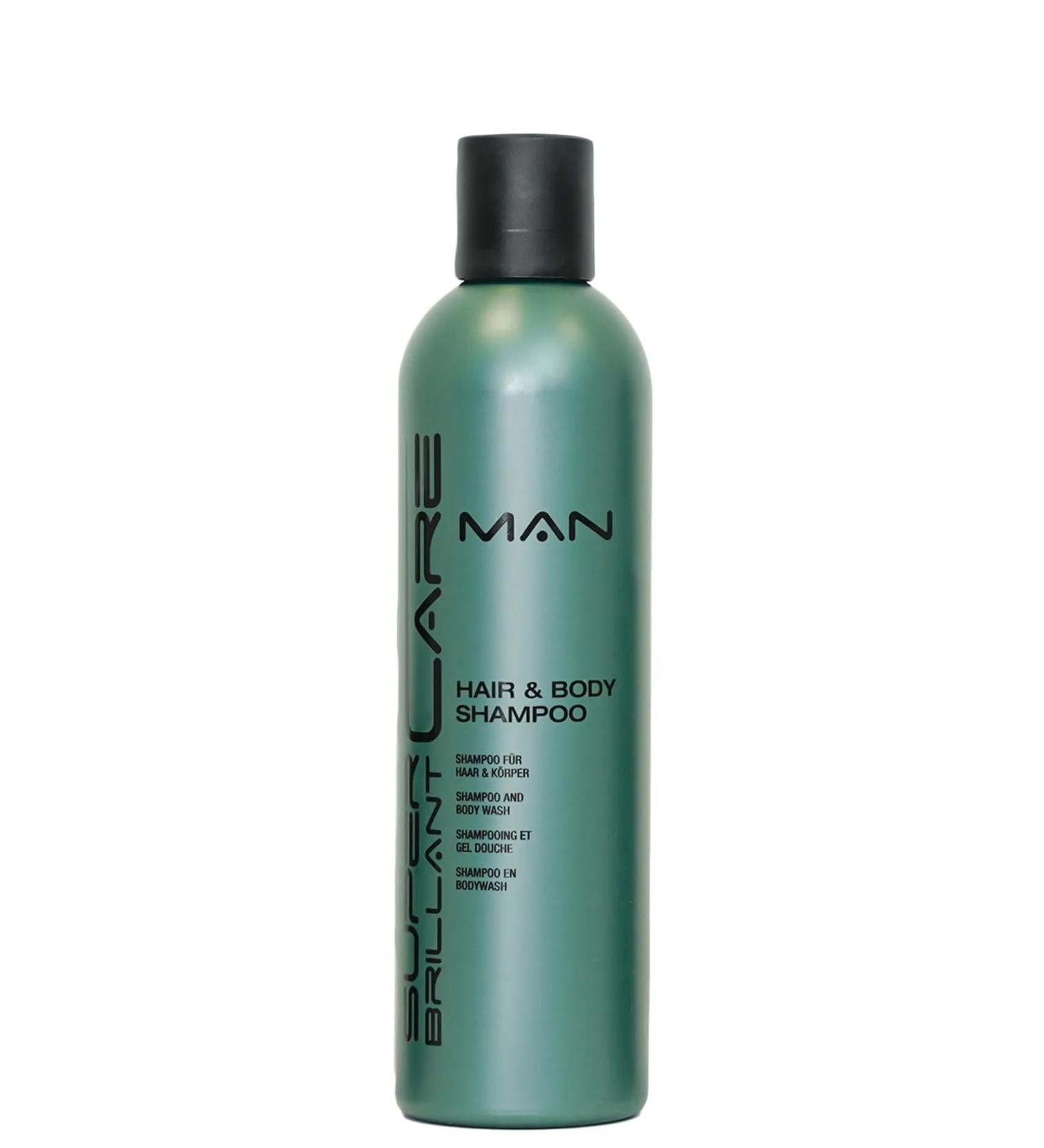 SBC Man Hair & Body Shampoo 250ml Super Brillant Care