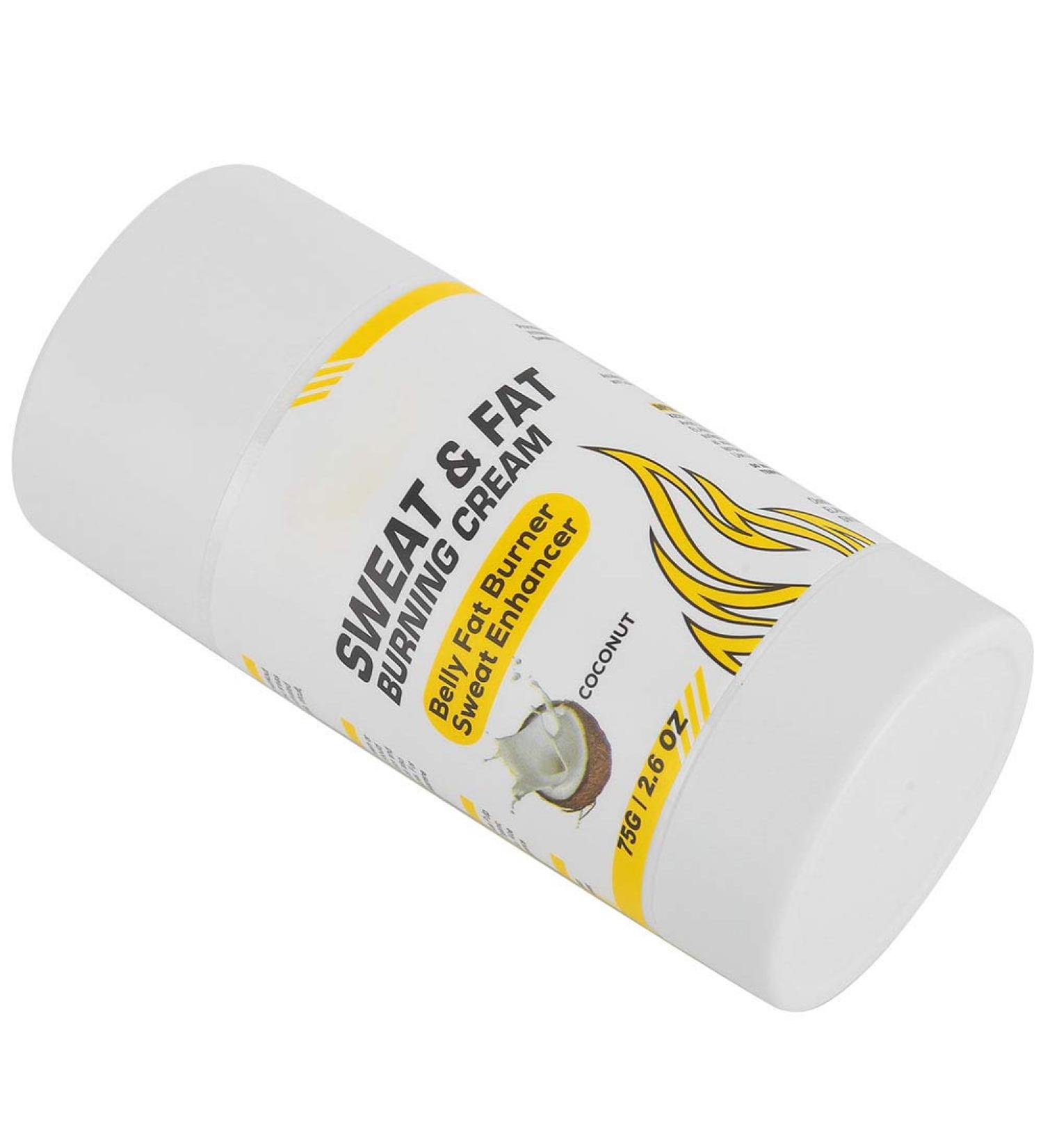 75g Fat Burning Muscle Stimulator Cream Firming Skin Enhancer Promote Sweat Enhance Exercise Effects (White abdominal muscle cream) - Buy Online on GoSupps.com