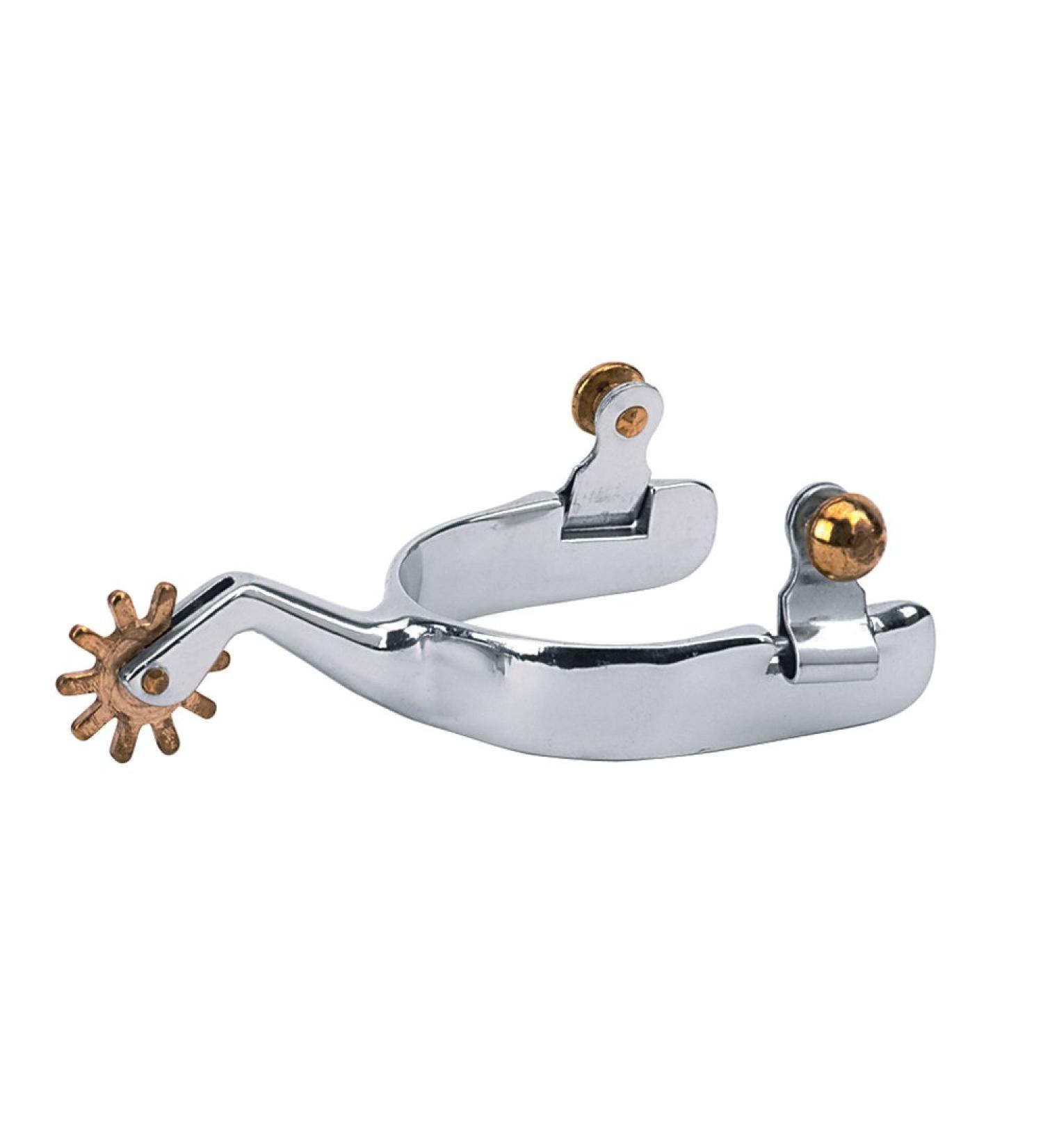Weaver Leather mens cutting horse spurs, 0, 2 US