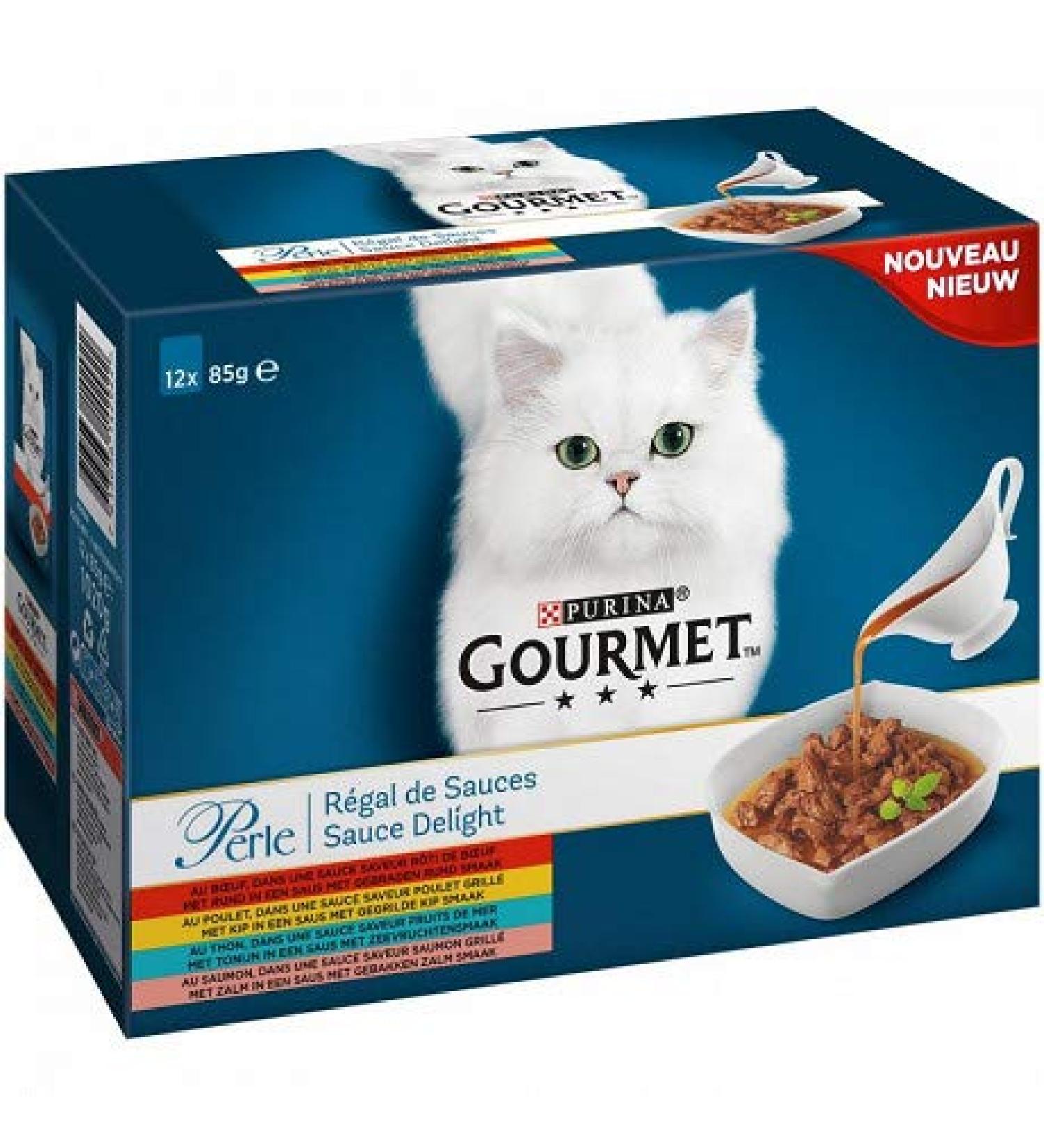 Animals Gourmet Pearl Sauces 1020 g Pack of 3