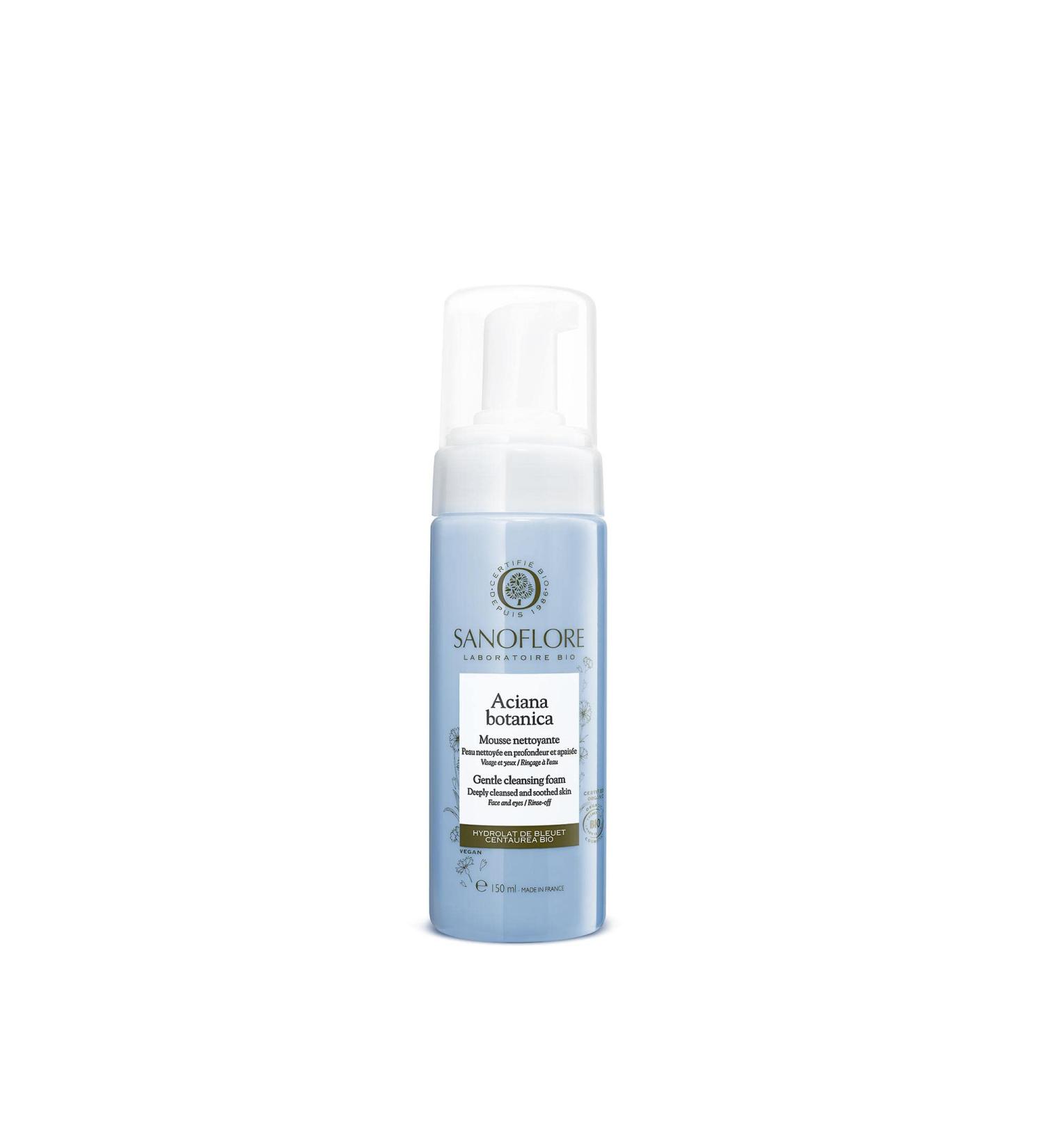 Sanoflore Aciana Botanica Cleansing Water Foam Organic 150ml - Buy Online on GoSupps.com