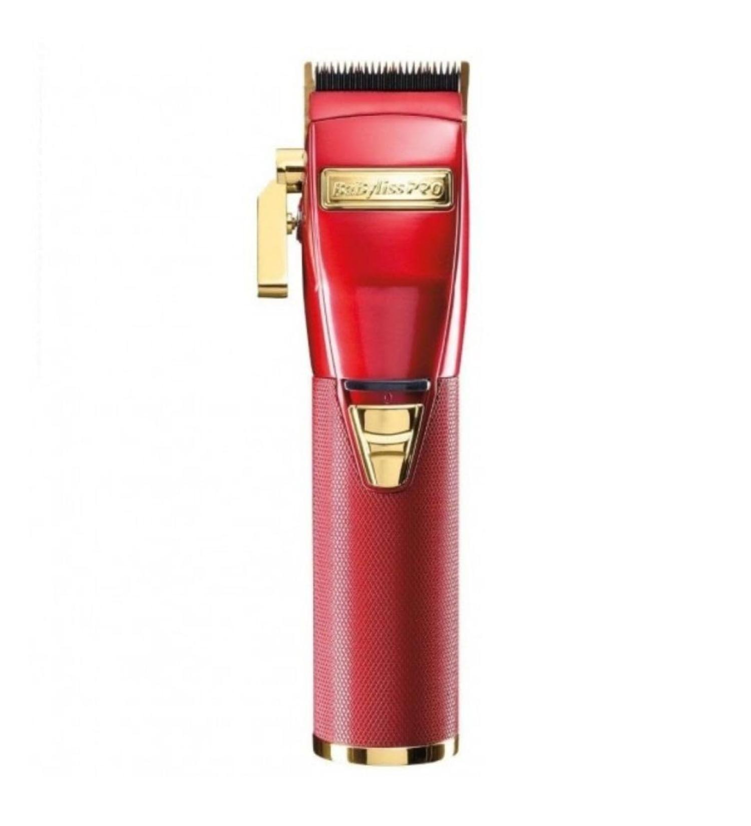 Buy BaByliss Pro FX8700RE Red Barber Clipper - Premium Hair Clipper for Barbers | International Shipping Available - Buy Online on GoSupps.com