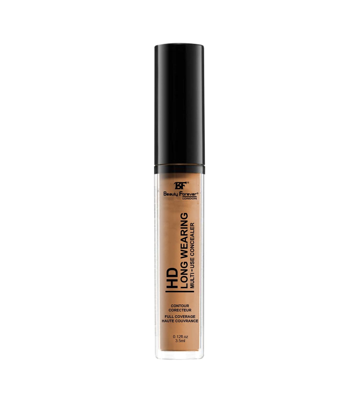 Beauty Forever HD Long Wearing Multi-use Concealer 3.5ml (08 CARAMEL) - Emollient Rich Formula, Creamy & Blendable - Pack of 1 - Buy Online on GoSupps.com