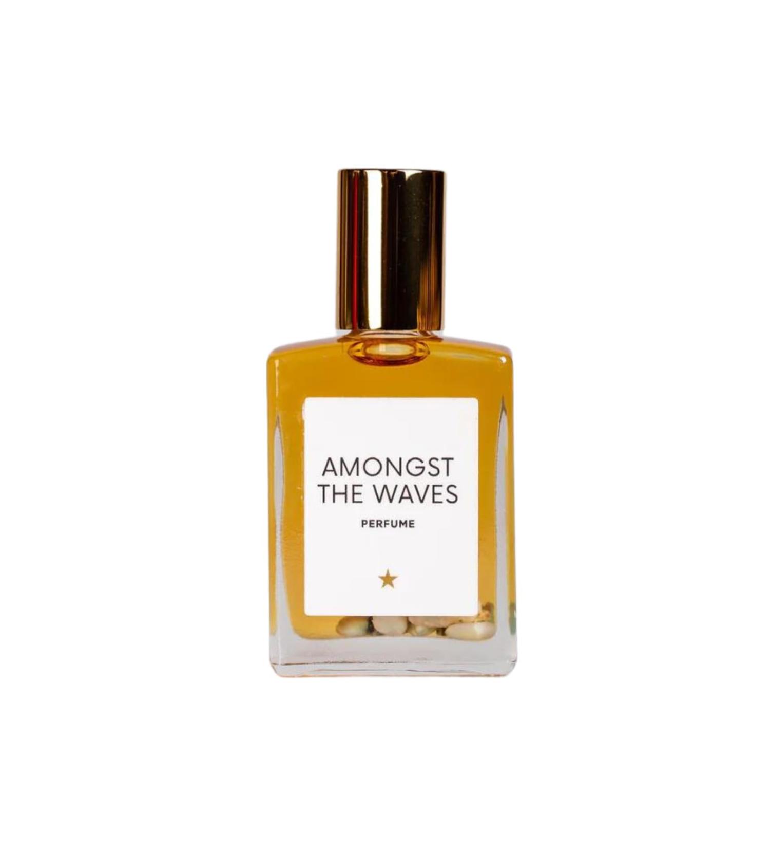 Perfume Oil - Aromatherapy Fragrance Body Oil for Women Parfum Long Lasting Essential Oil Notes of Musk Lily Coconut Tonka Bean Sandalwood 15ml (Amongst The Waves) Amongst The Waves 0.5 Fl Oz (Pack of 1)