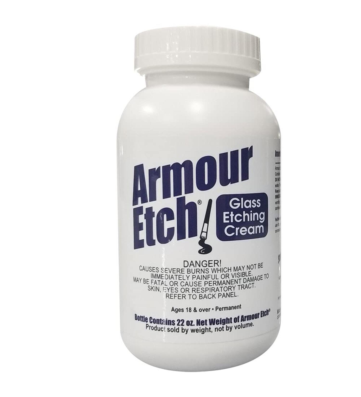 Armour Etch 15-0250 Etching Cream, White