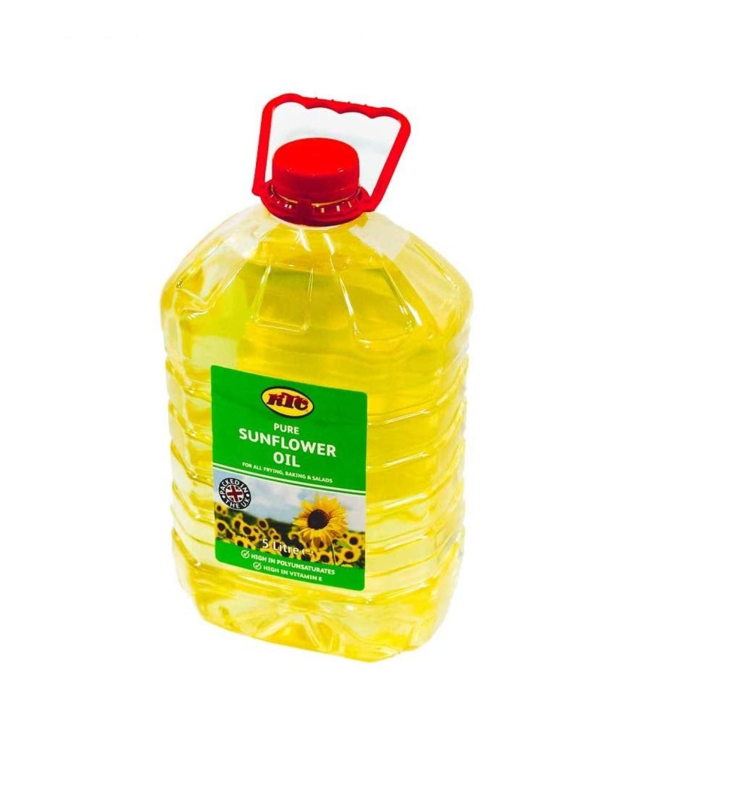 KTC Edibles Ltd KTC Sunflower Oil 5 Liters