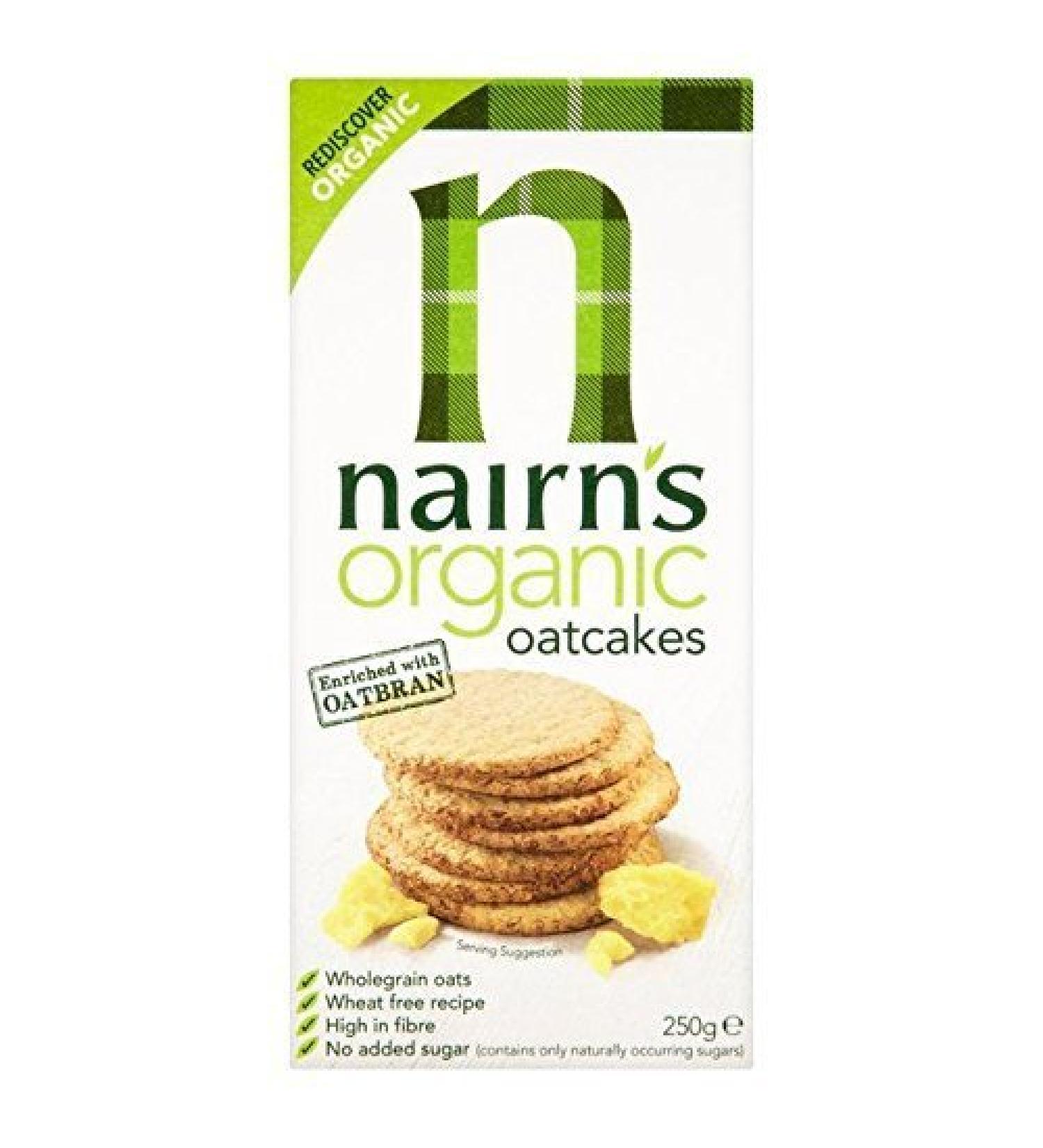 Nairn's Organic Oat Cakes 250g by Nairn's
