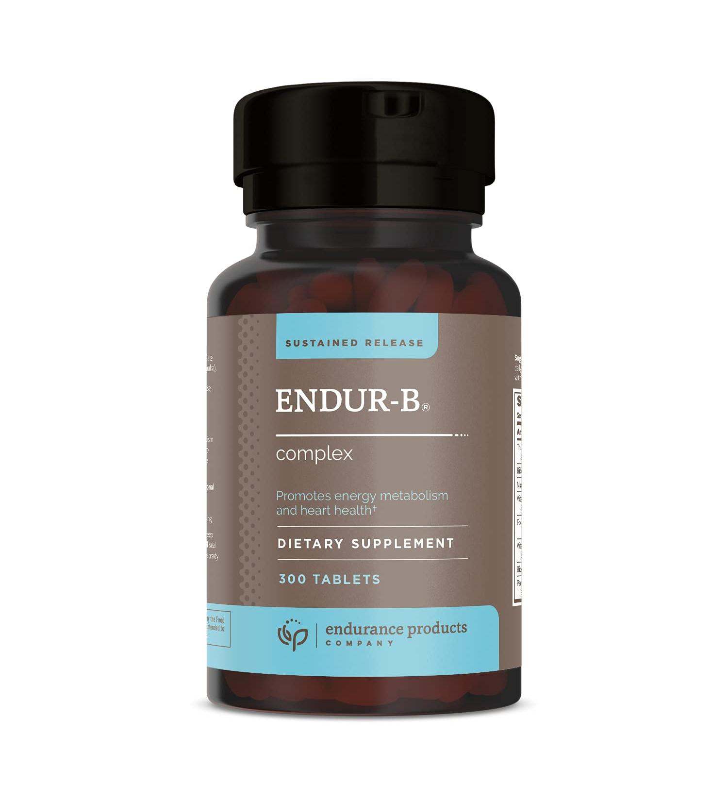 Endur-B Complex | Sustained Release Vitamin B Supplement | 300 Tablets | Endurance Products - Buy Online on GoSupps.com