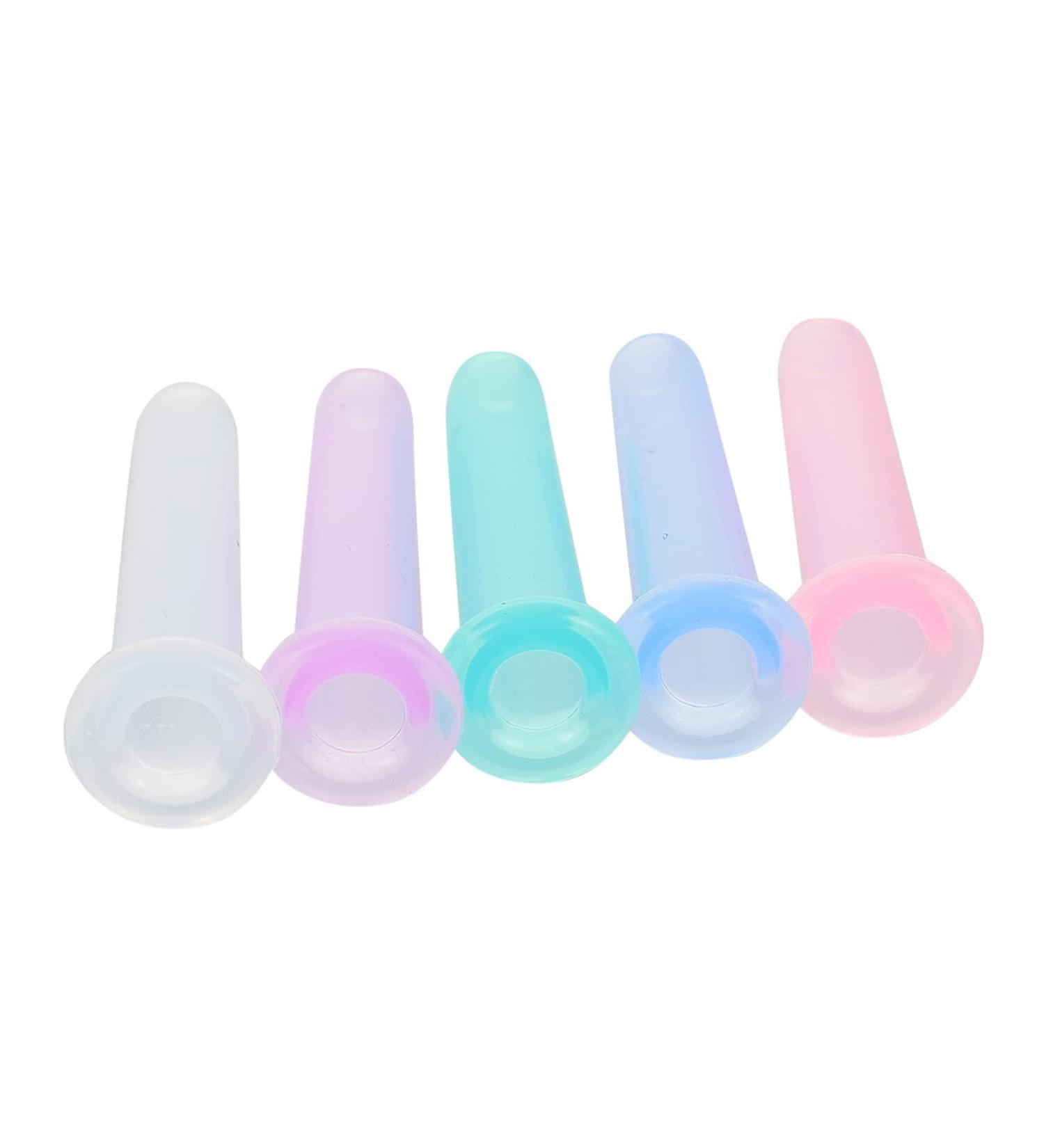 Beavorty 5-Part Face & Neck Cupping Set - Mini Eye & Face Massage Cups for Skin Care - Buy Online on GoSupps.com