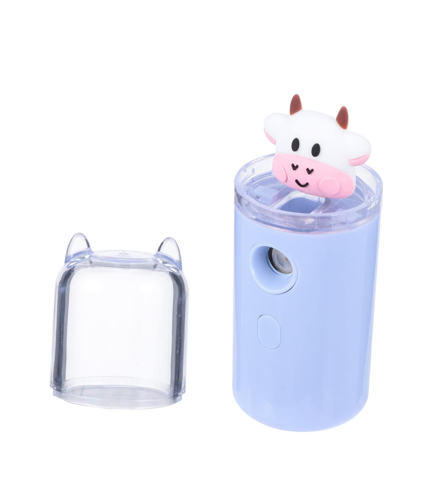 GLEAVI Moisturizer Small Humidifiers Mini Face Humidifier Moisturizing Humidifier Travel Cosmetic 3.8x3.8x10.8cm Blue - Buy Online on GoSupps.com