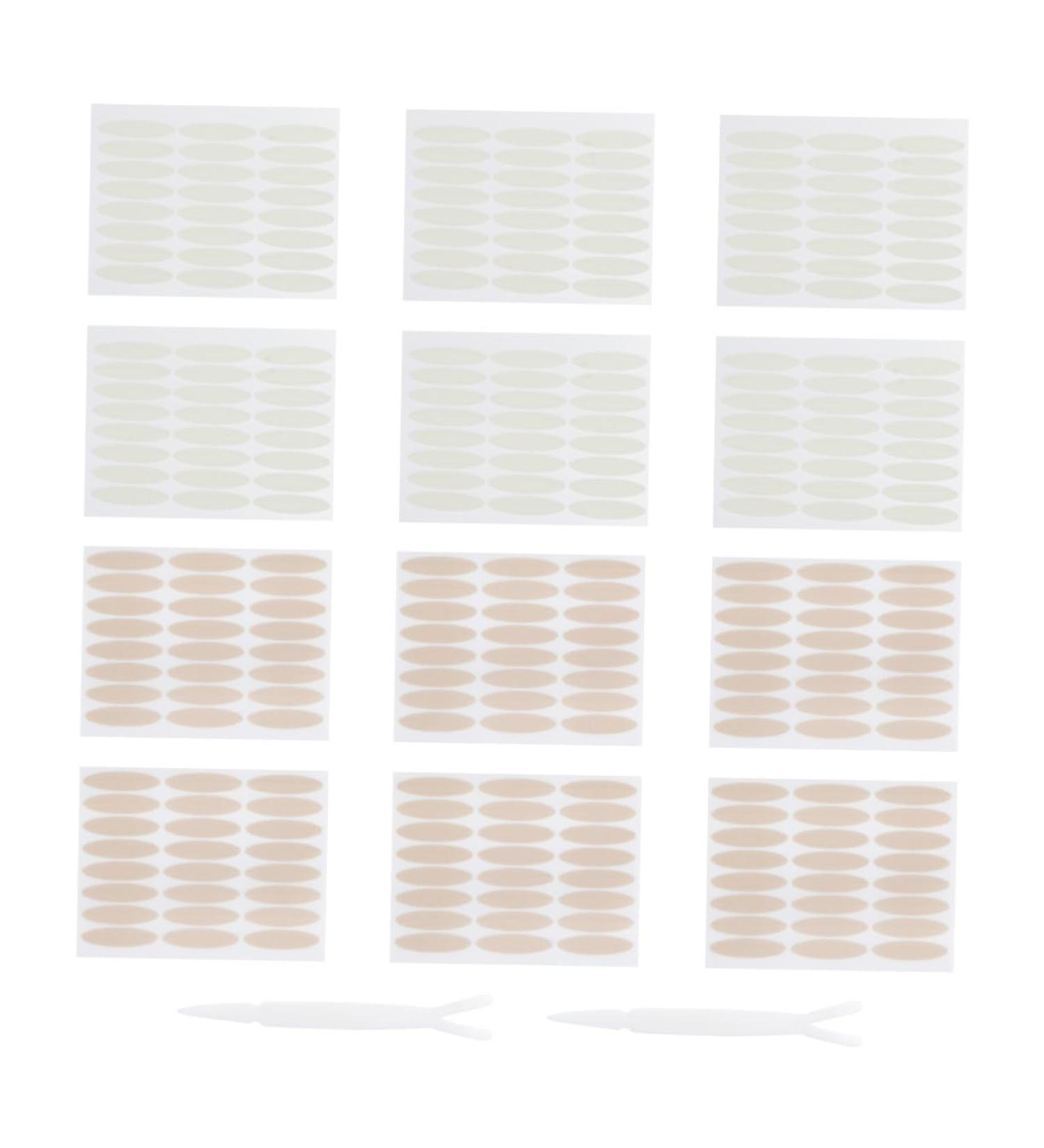 Didiseaon 3pcs Stickers Invisible Eyelid Sticker Eyelid Sticker Tape Double Eyelid Sticker Mesh Y-shaped Fork mediumx3pcs - Buy Online on GoSupps.com
