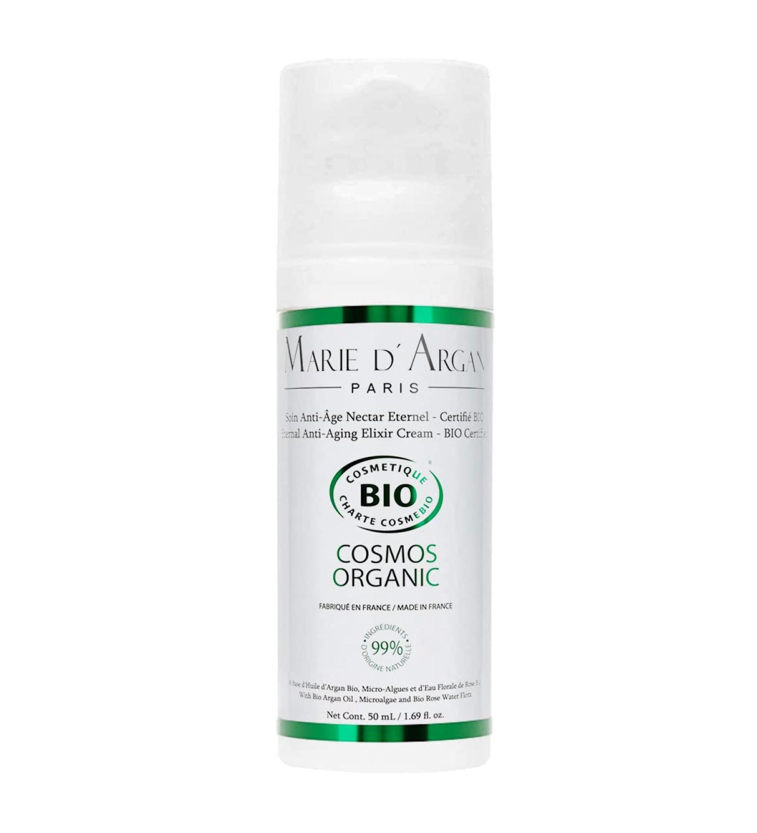 MARIE D ARGAN Eternal Anti-Aging Elixir Day Cream 50 ml - Organic Vegan Anti-Wrinkle Moisturizer for Dry & Mature Skin - Buy Online on GoSupps.com