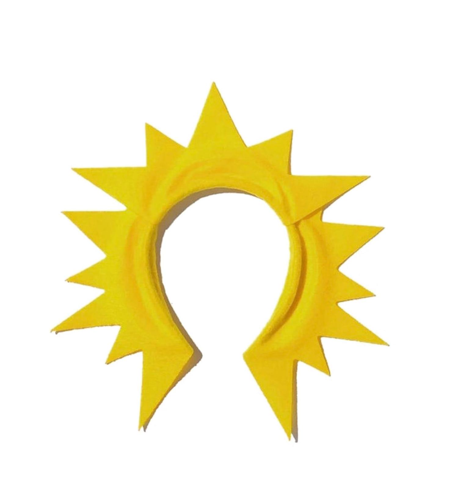 amangul Star Hairbands Photo Booth Props Eye-catching Sun Headbands Party Headpiece Fun Headbands for Music Festivals(Sun) - Buy Online on GoSupps.com