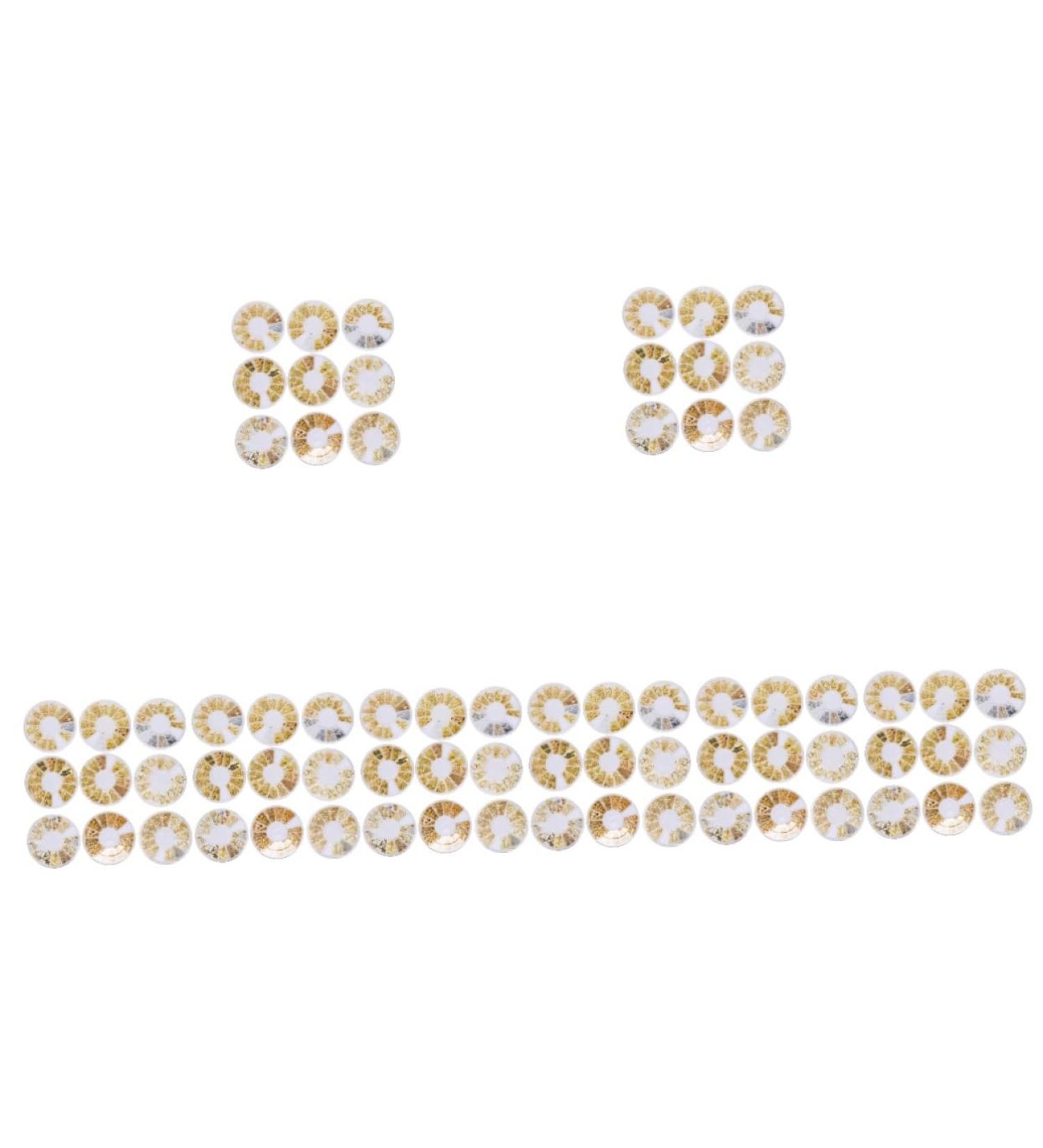 POPETPOP 72 Boxes Nail Art Accessories Nail Art Decor Jewel Stickers Nail Stickers for Nail Art Stickers for Nails Nail Art Decals 3D Charm Zinc Alloy White Nail Supplies - Buy Online on GoSupps.com