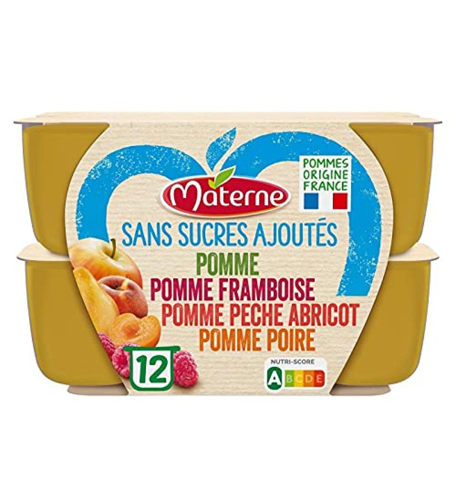 MATERNE - No Added Sugar Yellow Panache 1200G - Pack of 3 - Sold by the Pack - Buy Online on GoSupps.com