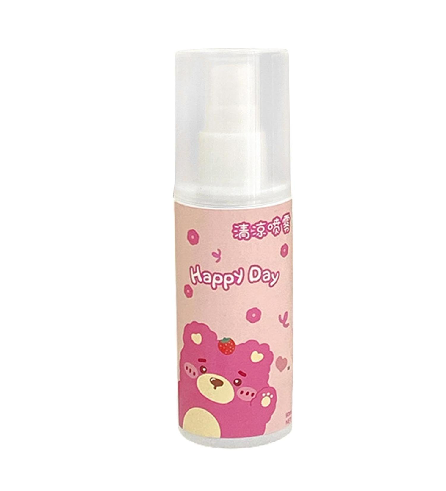 Cooling Spray - 80ml Summer Heat Instant Relief | Skin Friendly Refreshing Spray Face Body Portable and Lightweight Cooling Tool for Outdoor Activities for Students Training Hiking Picnics Bear - Buy Online on GoSupps.com