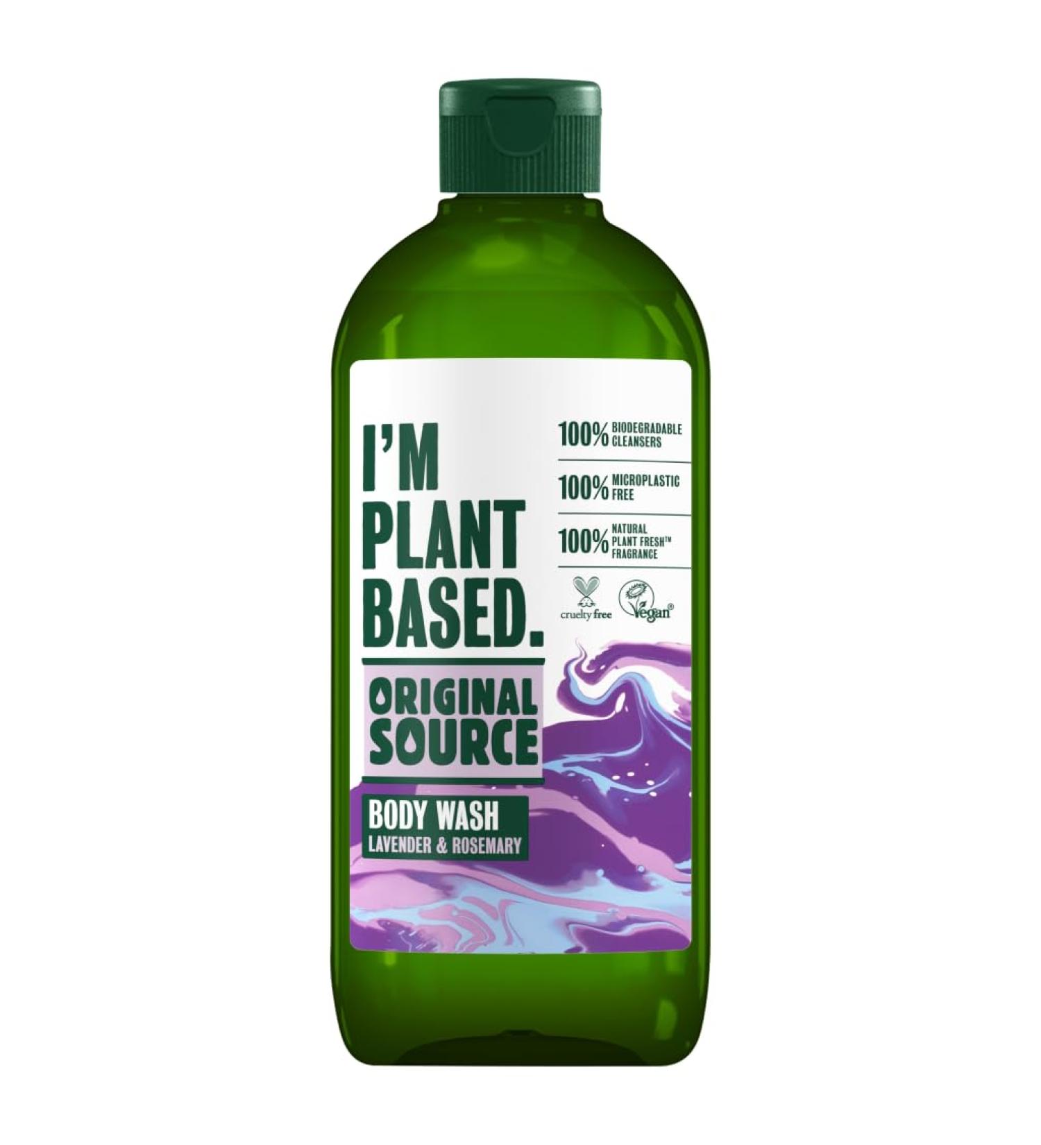 ORIGINAL SOURCE Original Source I'm Plant Base Shower Gel Lavender and Rosemary 335 ml
