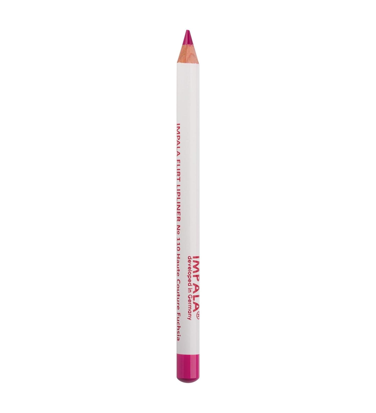 Flirt Matt Lip Liner 110 Haute Couture Fuchsia | Long-Lasting Waterproof Lip Liner | International Shipping Available - Buy Online on GoSupps.com