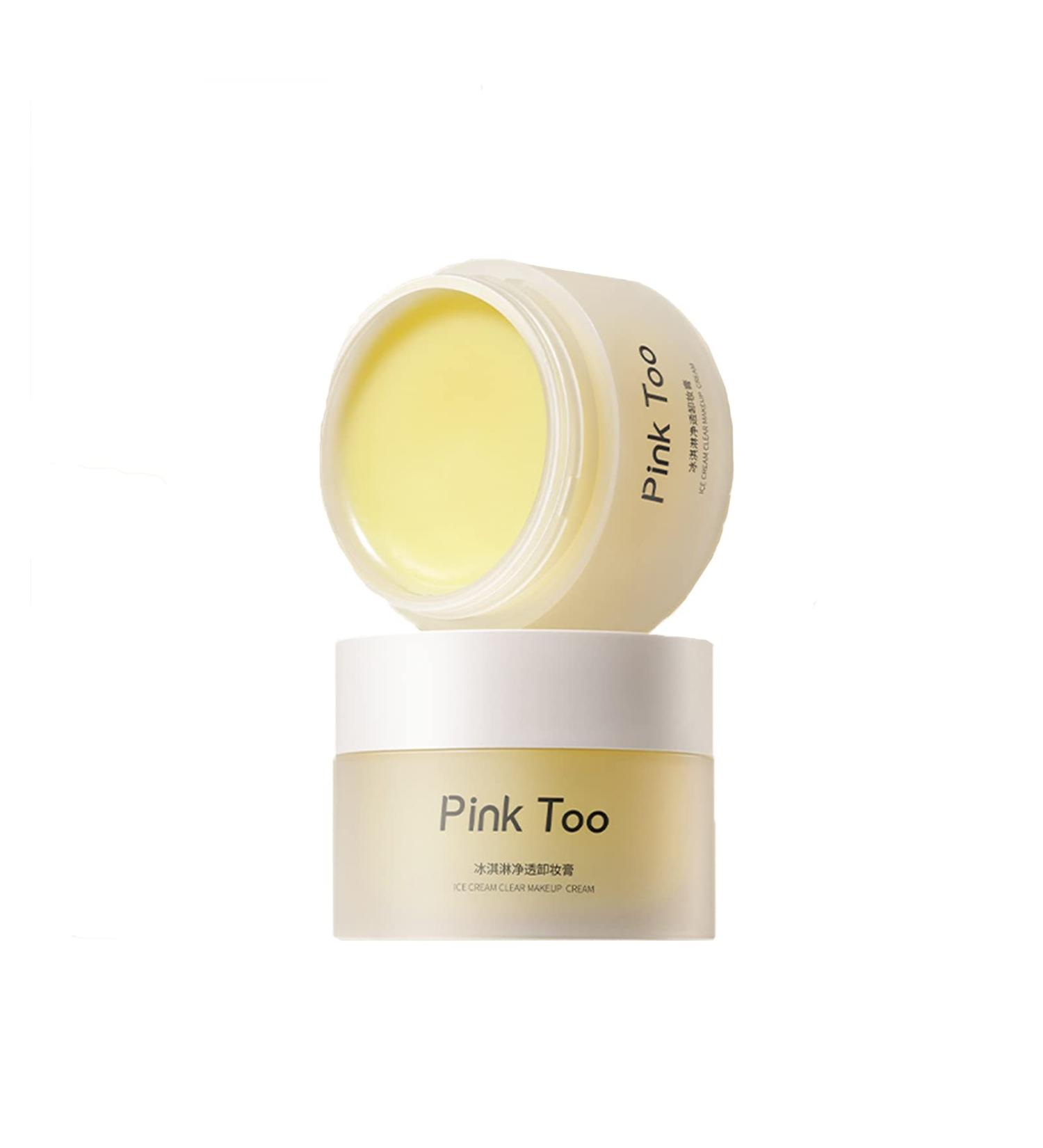 Ice Cream Makeup Remover Cream | Deep Cleansing Emulsifying & Moisturizing | 100g for Gentle Pore Shrink & Makeup Removal - Buy Online on GoSupps.com
