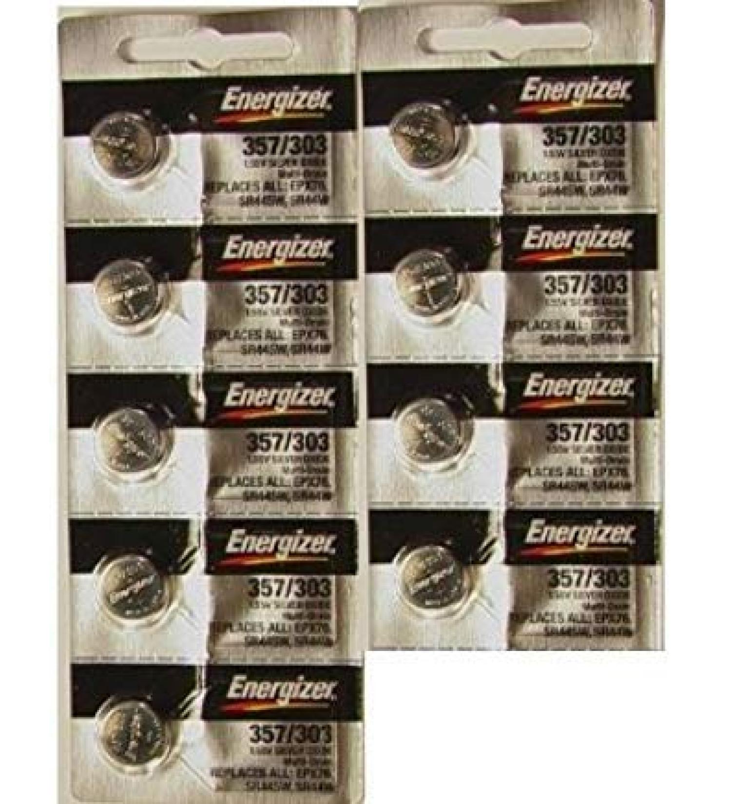 Energizer Silver Oxide Batteries 357 - 9 ct.