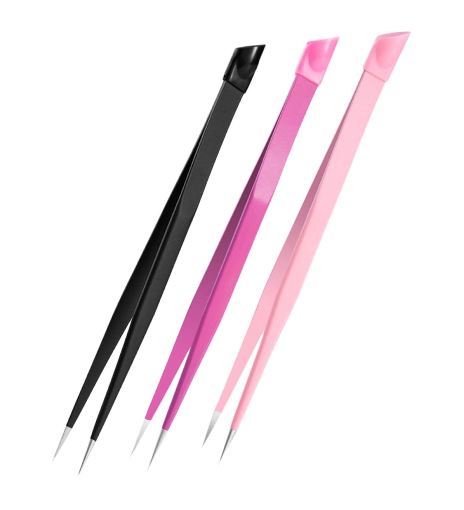 Stahad 3-Piece Straight Picker Nail Sticker Collecting Album & Hair Removal Tool for Eyelash Extensions - Buy Online on GoSupps.com