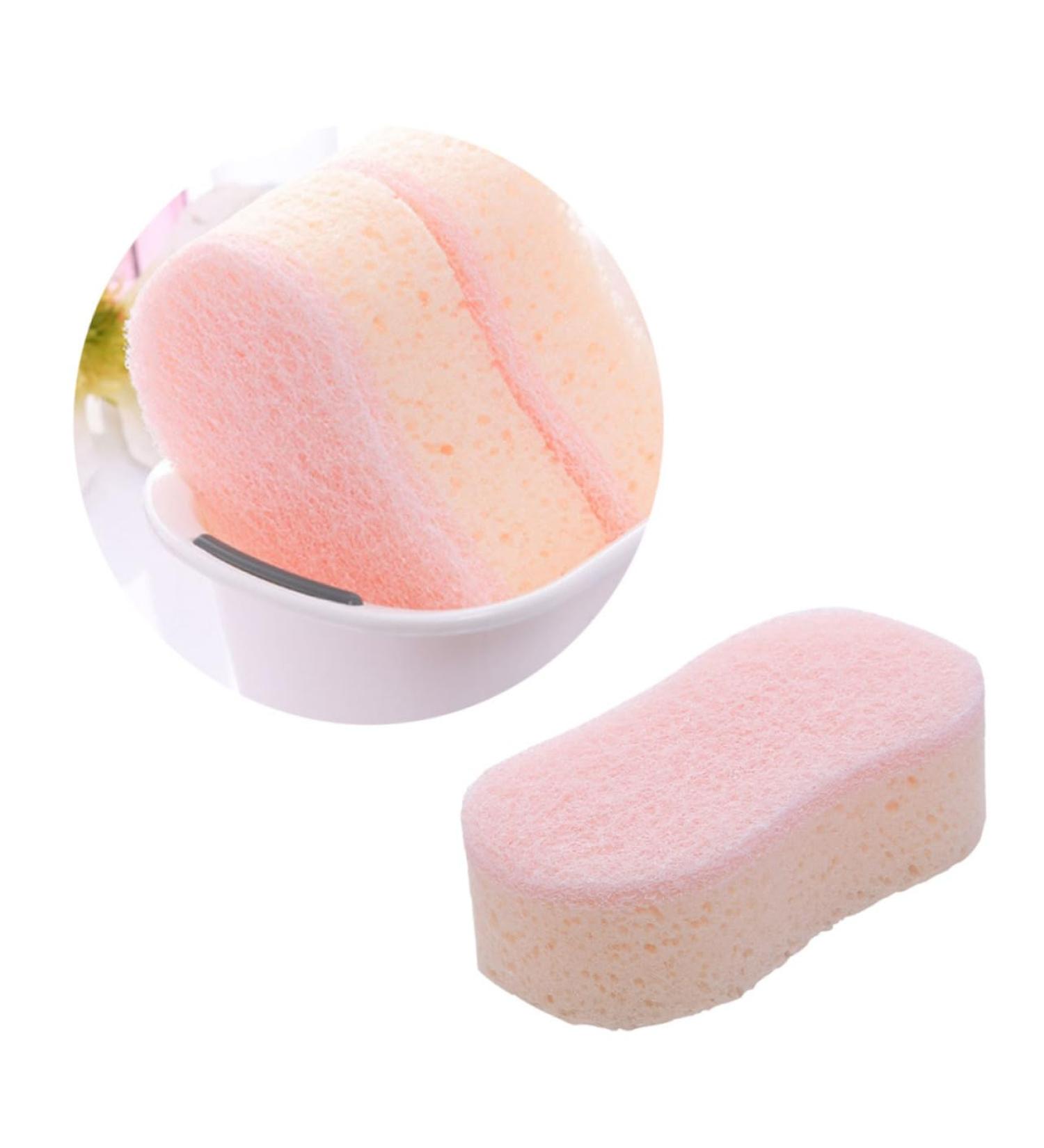 Healeved Body Cleaning Sponge Sponges Bath Sponge Shower Sponge Body Wash Sponge Take a Bath Pink Man - Buy Online on GoSupps.com