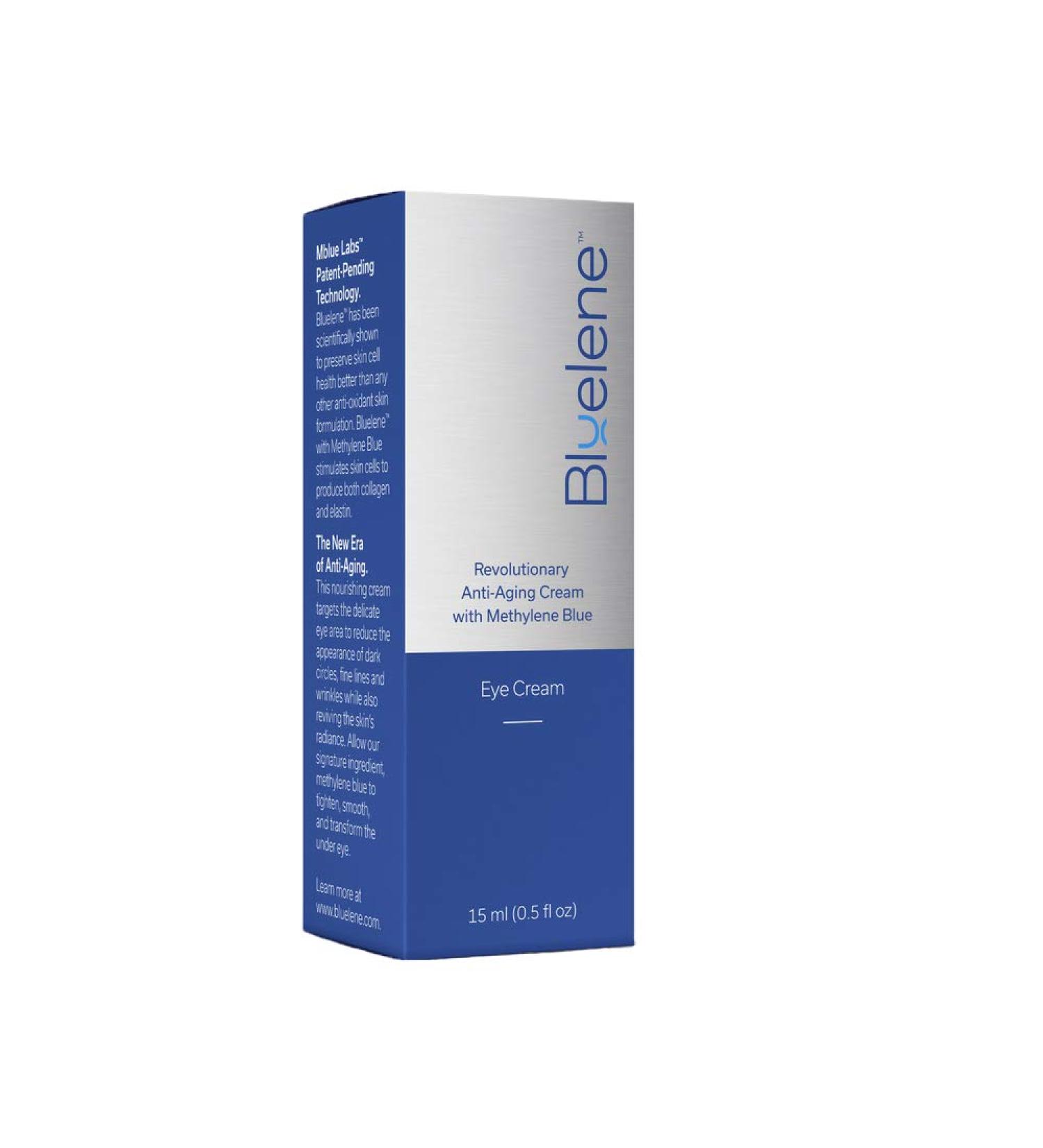 Bluelene Anti Aging Eye Cream with Methylene Blue | Wrinkle Moisturizer (15ml) - Buy Online on GoSupps.com