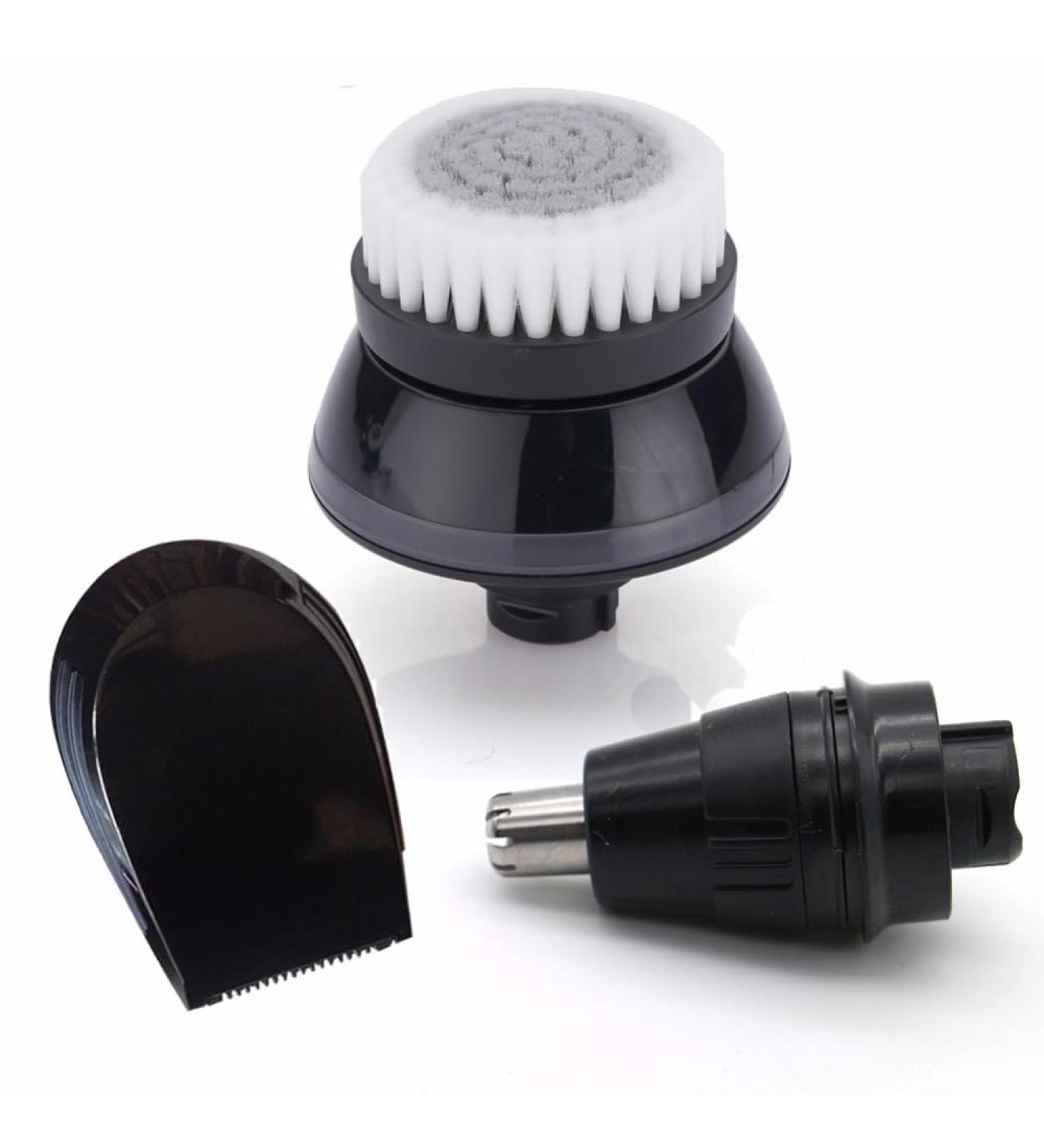  Shaving Heads Replacement Face Cleaning Brush+Sideburn Trimmer+Nose Trimmer Head Compatible with for Philips S5050 RQ1150 RQ1050 Series 5000 9000 RQ32 RQ1250 Easy to Replace  - Buy Online on GoSupps.com