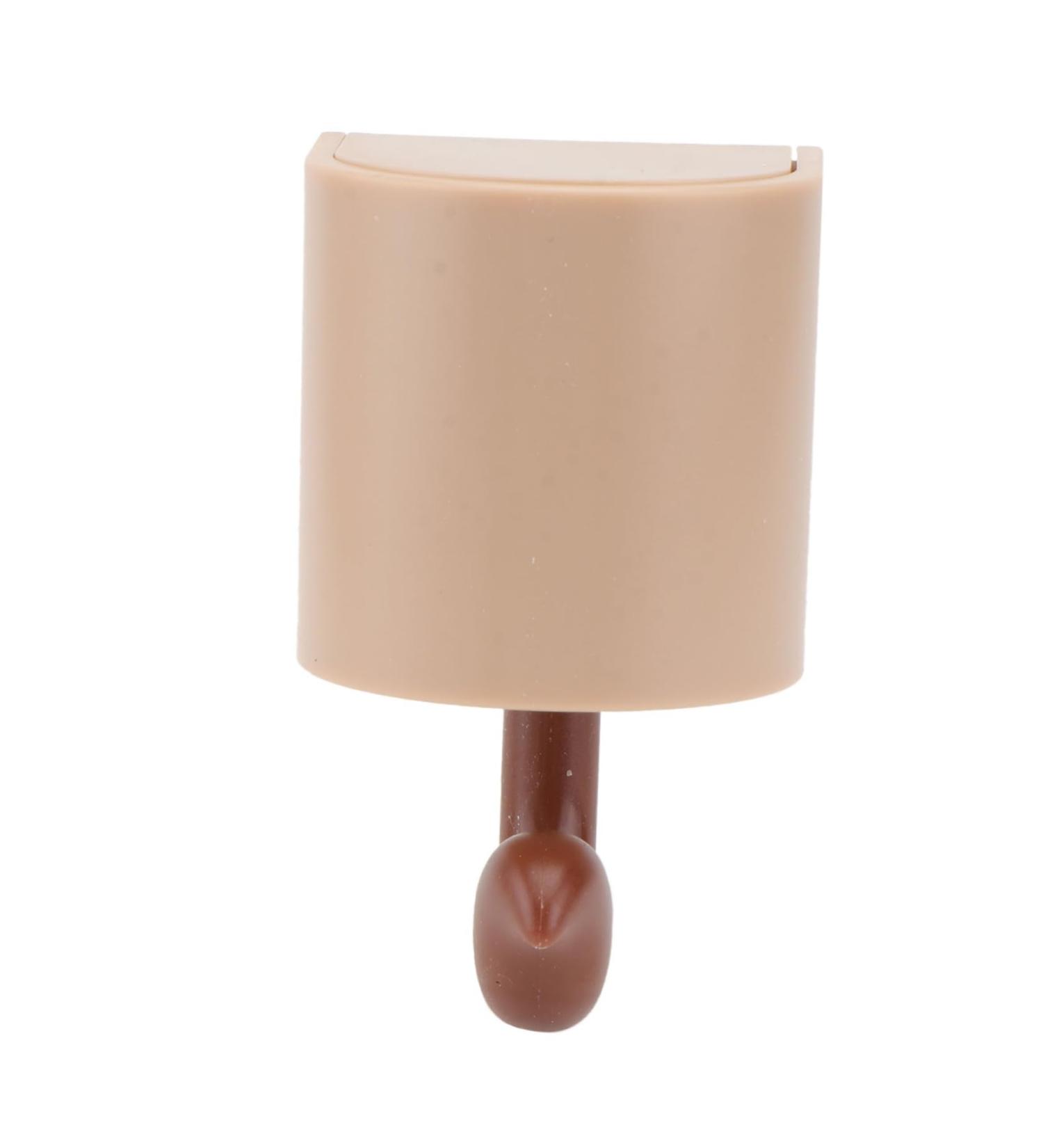 Alipis Coat Rack - Strong Sticky Wall Hook Squirrel Design - Size 1 Brown | International Shipping Available - Buy Online on GoSupps.com