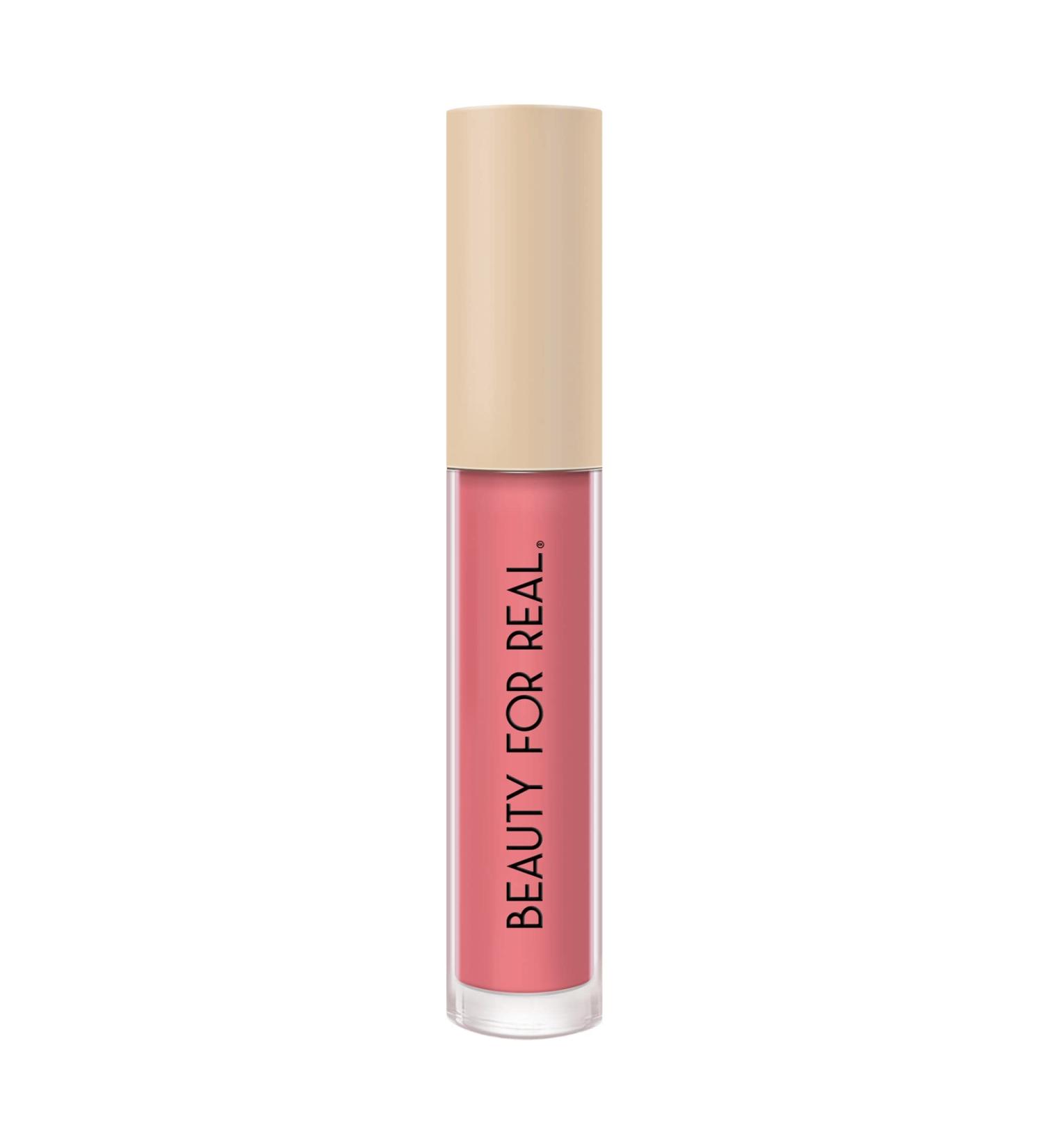 Beauty For Real Be Seen Weightless Liquid Lipstick in Maxed Out - Dusty Mauve Pink - Matte Finish - Long-Lasting & Hydrating Formula - Cruelty-Free - Buy Online on GoSupps.com
