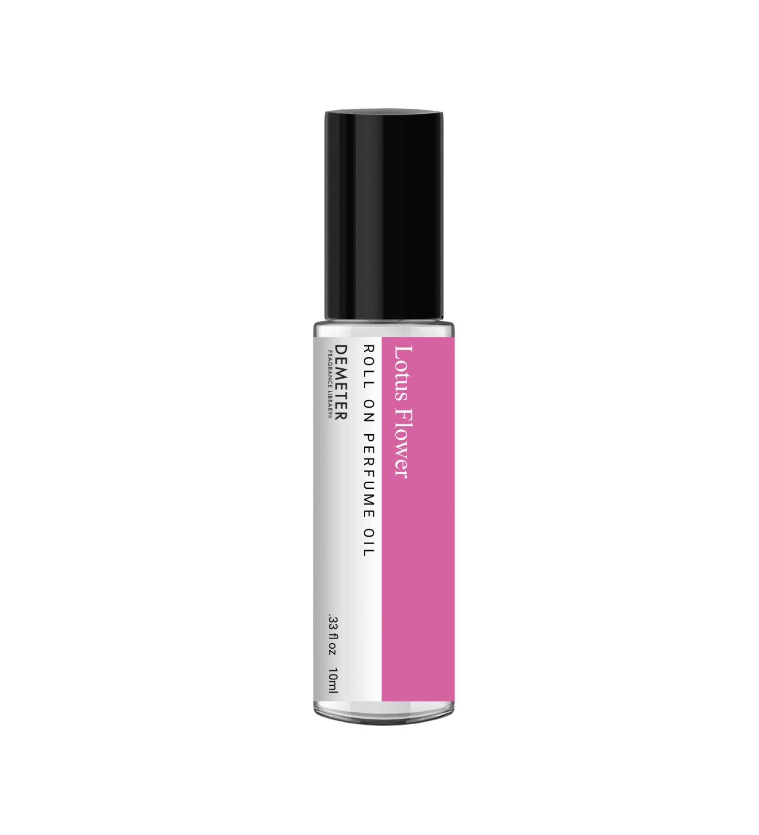 DEMETER Lotus Flower Roll On Perfume Oil 0.33 Oz Long-Lasting