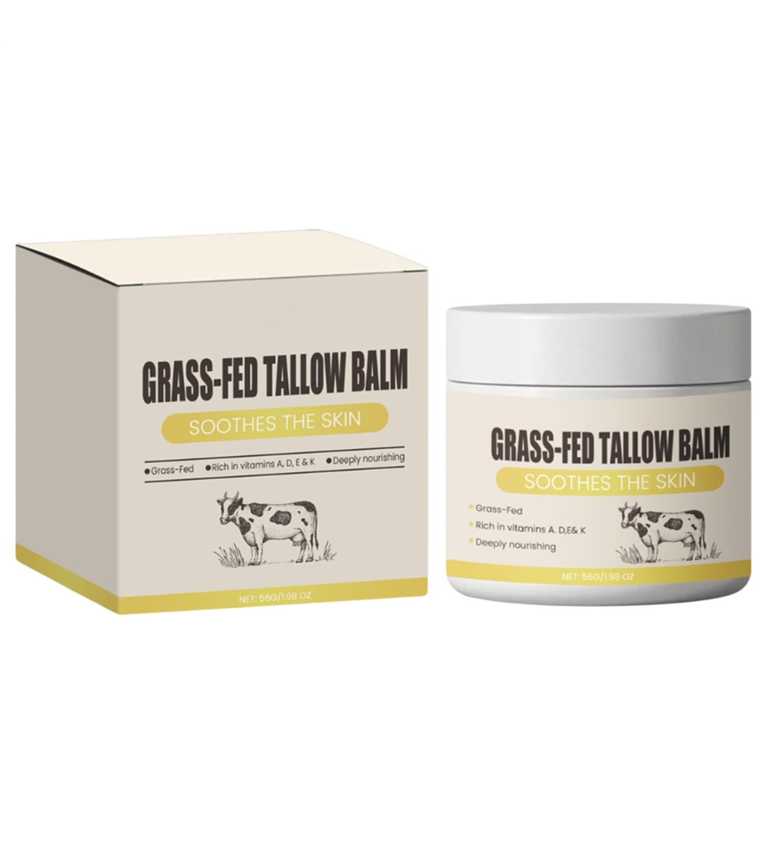  Generisch Beef sebum balm - Organic natural whipped cream - Soothing moisturizing cream - 56 g - Day and night use - For dry skin men body lips - Buy Online on GoSupps.com