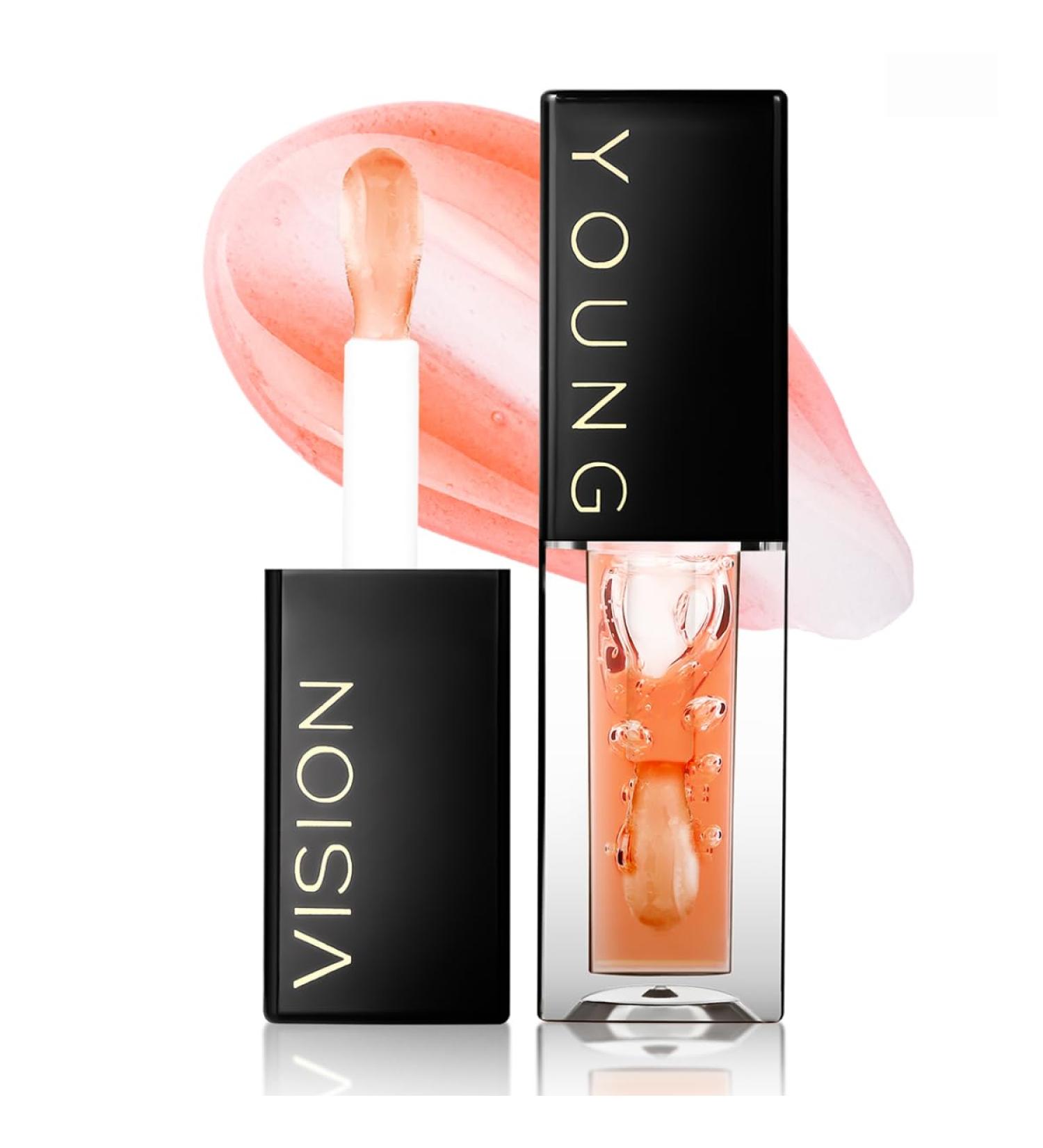 YOUNG VISION Lip Glow Oil - Moisturizing Lip Gloss with Jojoba Seed Oil | Plumping Hydration (6 - Buy Online on GoSupps.com