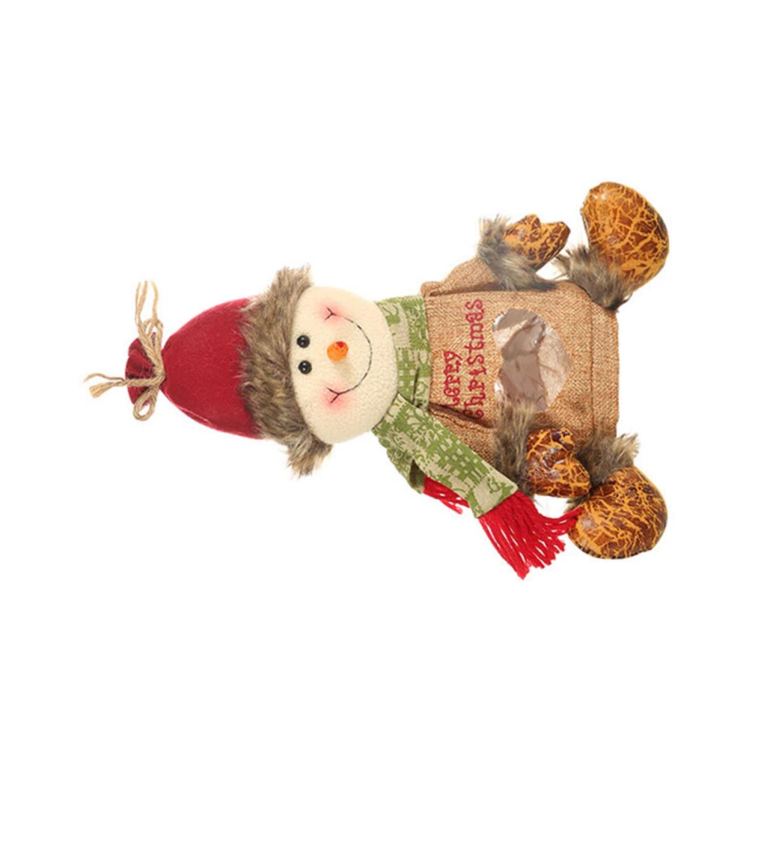 LALAFINA Christmas Bags Christmas Candy Pouch Candy Bag Doll Child Love 1 count (Pack of 1) As Shown - Buy Online on GoSupps.com