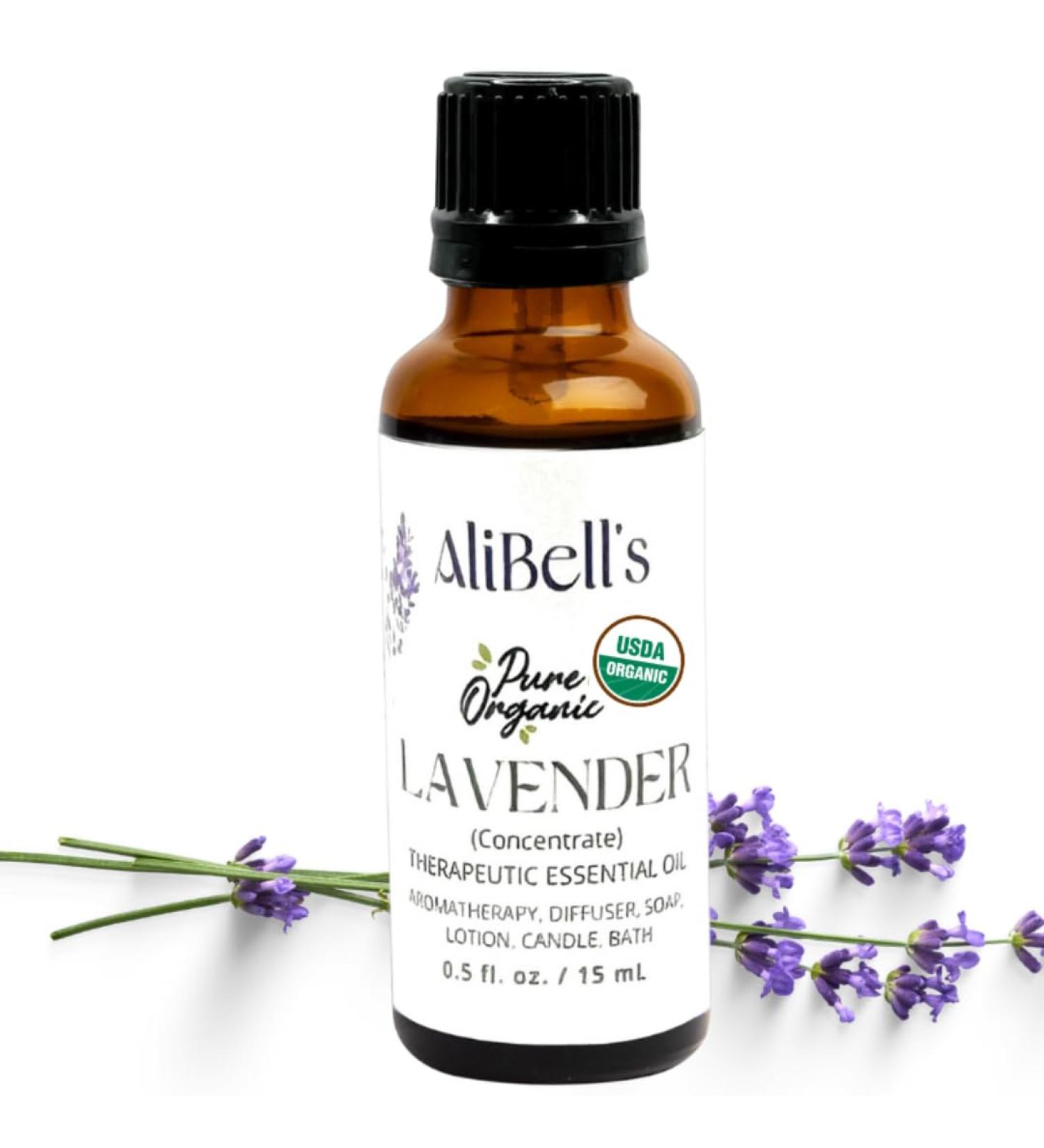 Lavender Oil Organic - 15ml- Wool Dryer Balls Essential Oil, for Massage, Relaxing Aromatherapy for Home, Office, Car, Baby Nursery - Grade A, DIY Skincare, Hair, Pet Safe Lavender 0.5 Fl Oz (Pack of 1) - Buy Online on GoSupps.com
