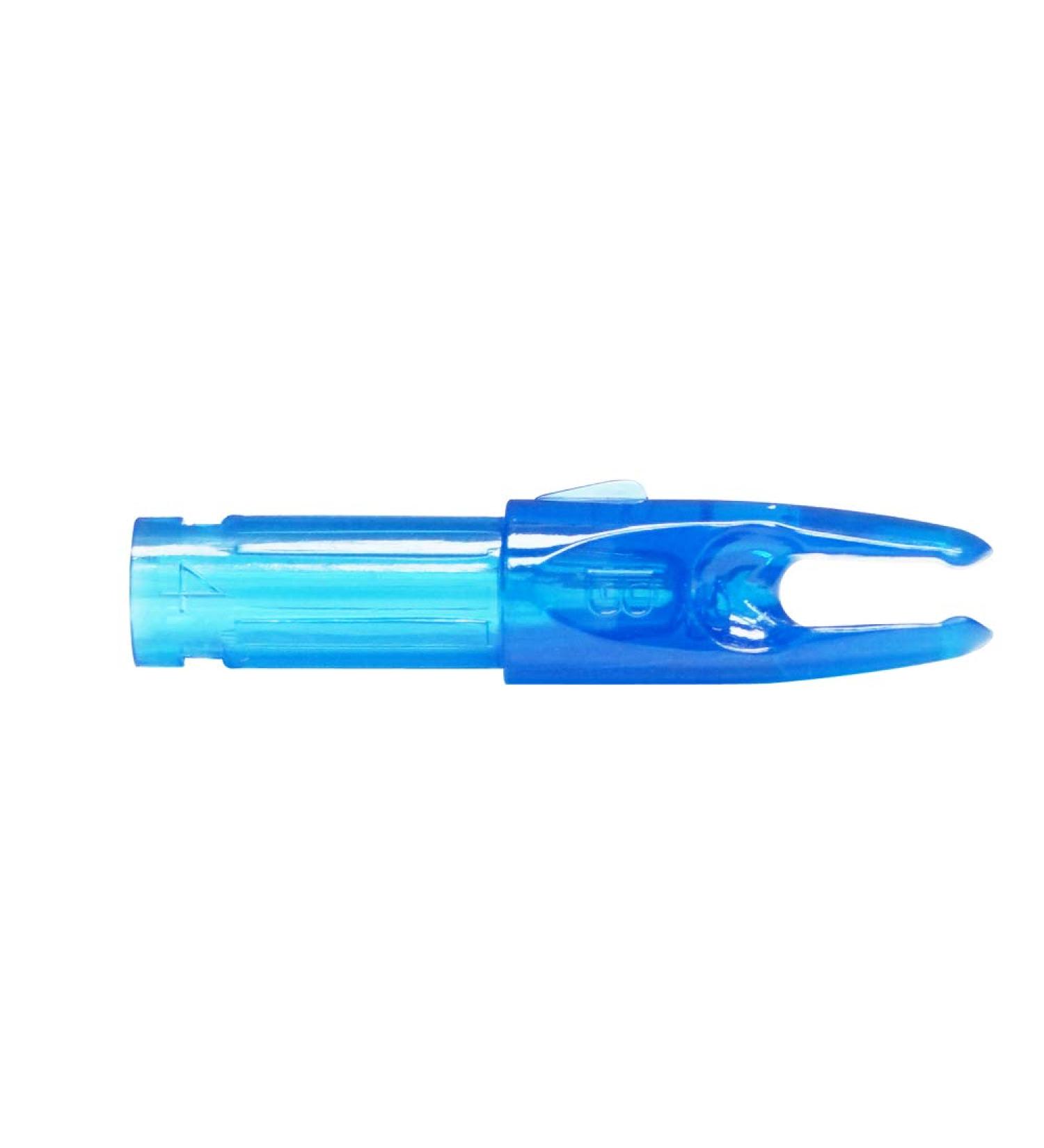 Southland Archery Supply SAS Precision .245"Standard Carbon Nock - Dozen 12/Pack Electric Blue