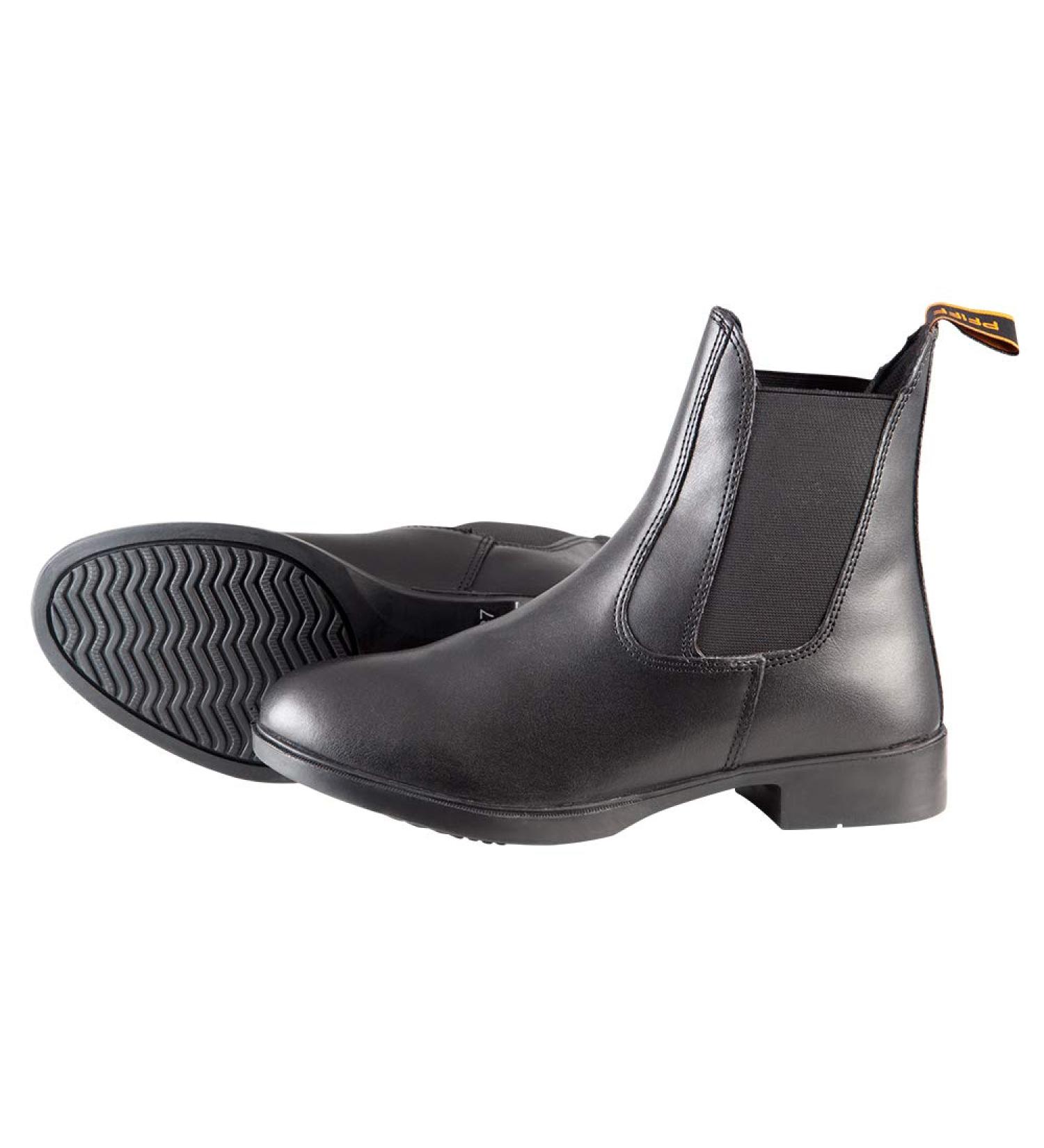 Pfiff 100374 Jodhpur Ankle Boots | Black Leather Riding Boots EU 39 - Stylish & Durable International Shipping Available - Buy Online on GoSupps.com