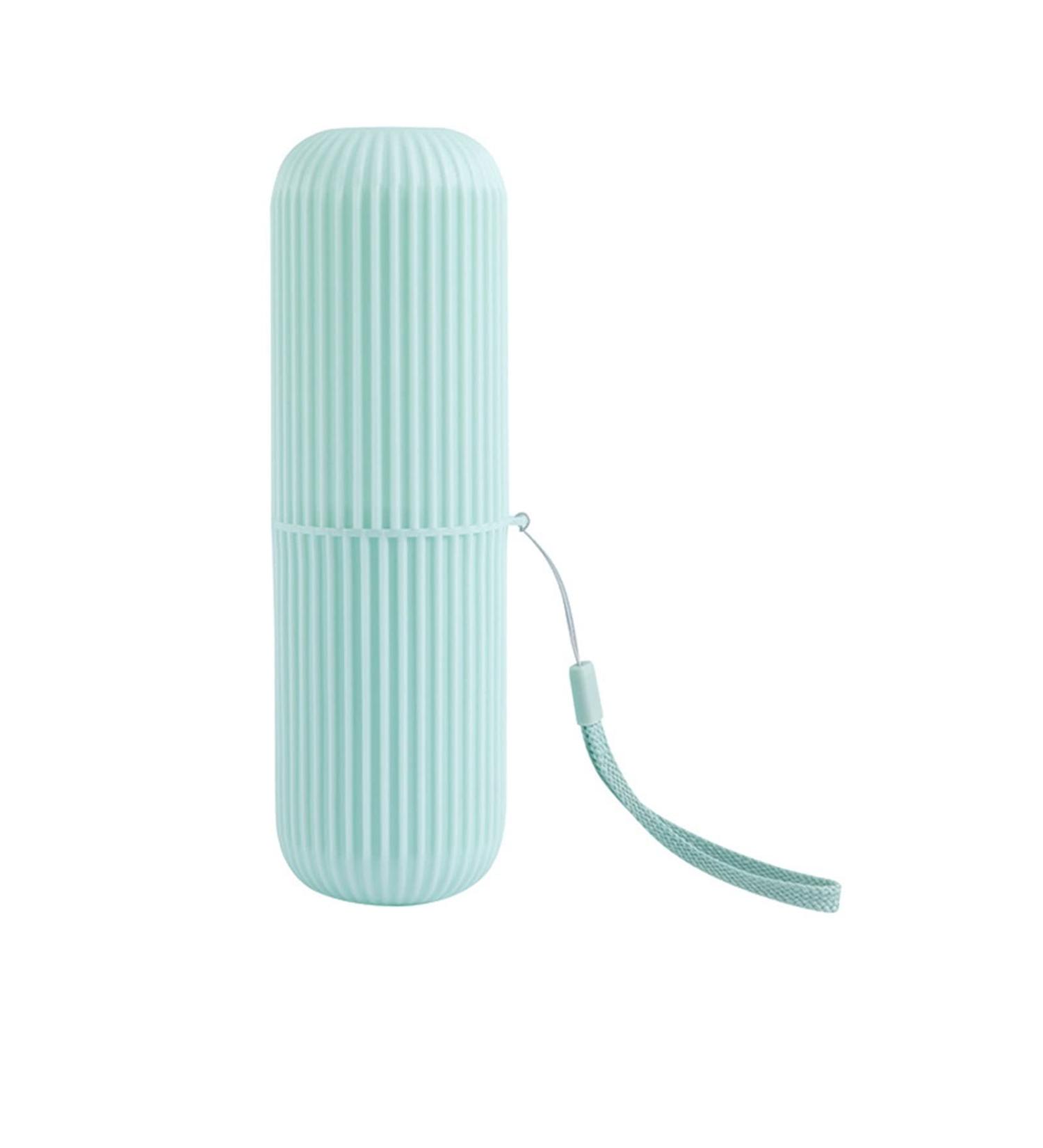 Buy DIGJOBK Travel Toothbrush Mug Set - Portable Raccoon Toothbrush Box & Cup - Green Toothbrush & Toothpaste Storage - Buy Online on GoSupps.com