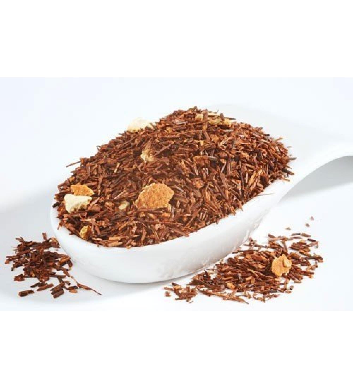 Bremen Spice Trade Rooibos Tea Orange - Fruity Caffeine-Free Loose Leaf - 10x100g | Aromatic Relaxation in Every Cup - Buy Online on GoSupps.com