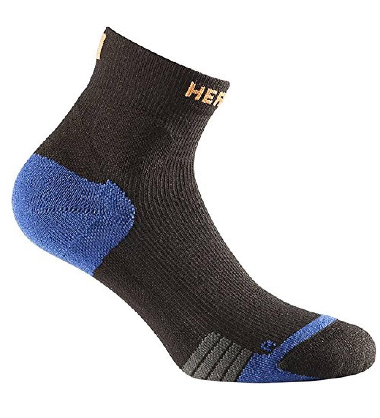 Herzog compression ankle socks black Size: 45-47