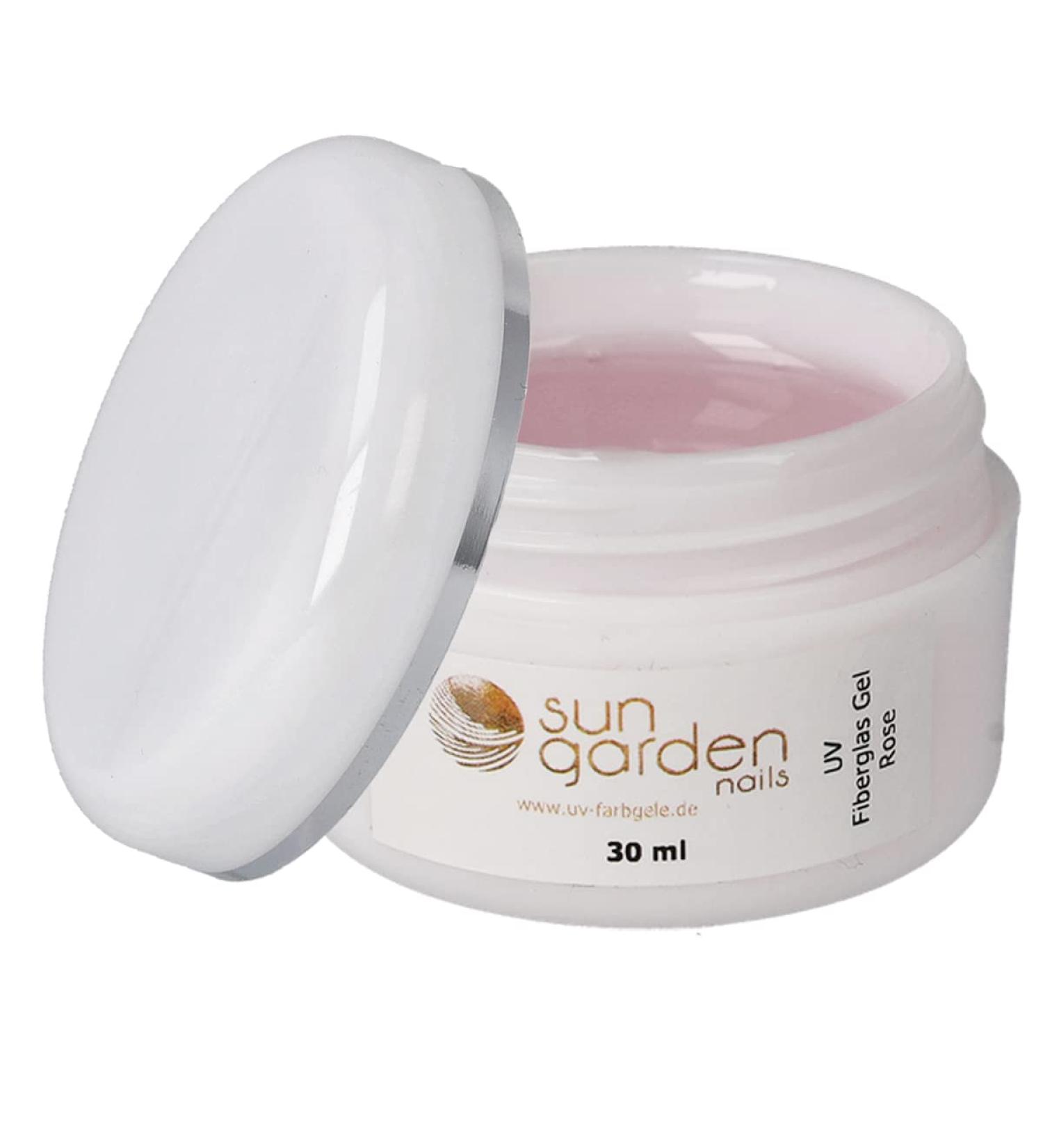 Buy Sun Garden Nails UV Builder Gel Fiberglass Gel - Rose-Clear 30ml | Premium Quality for Nails - International Shipping Available - Buy Online on GoSupps.com
