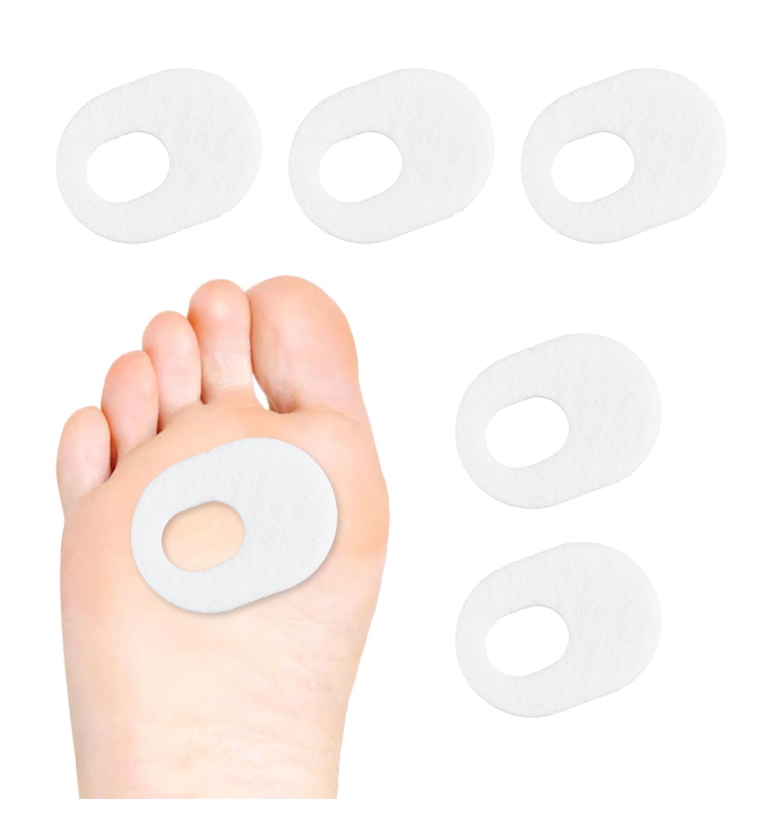 Buy Niceneeded 42-Piece Corneal Pillow Set | Soft Felt Pads for Chicken Eye Protection | Self-Adhesive Foot Care Solution - Buy Online on GoSupps.com