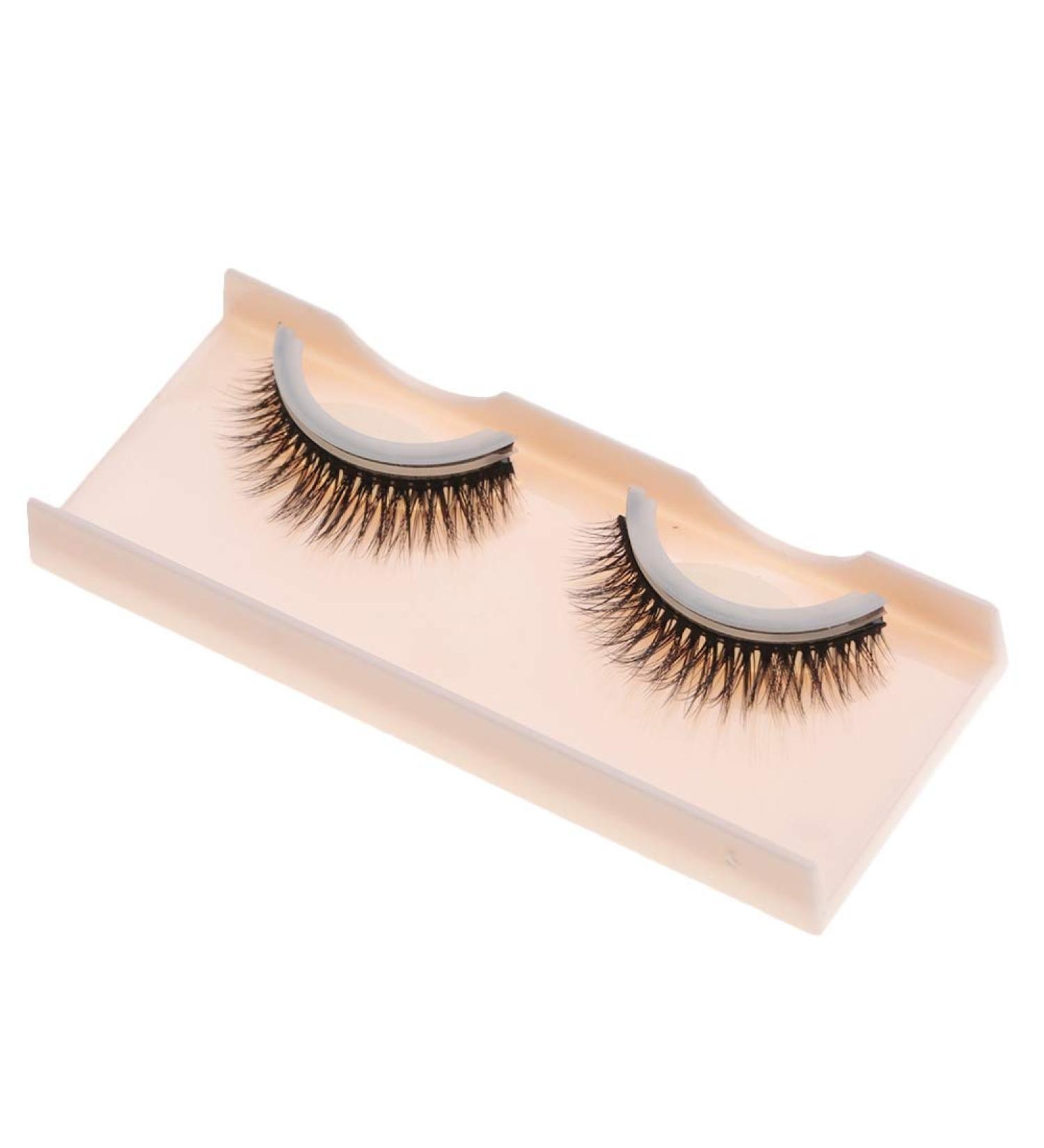 False Eyelashes 3D Professional Self Adhesive Eyelashes No Stimulation False Eyelashes Extension Handmade False Eyelashes Set Reusable Soft and Comfortable Makeup Thick Fake Eye Lashes(3D-05) - Buy Online on GoSupps.com