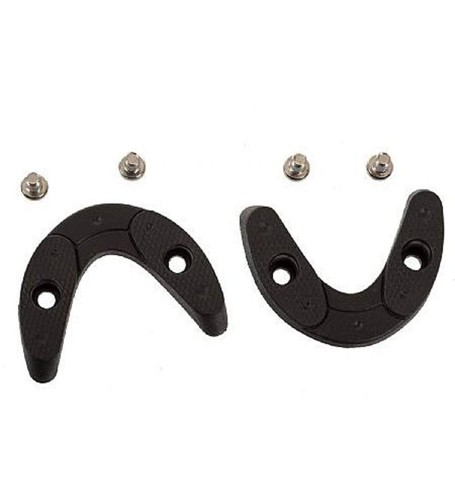 Giro Road Cycling Shoe Replacement Heel Pad Set (Black - 36-38.5)