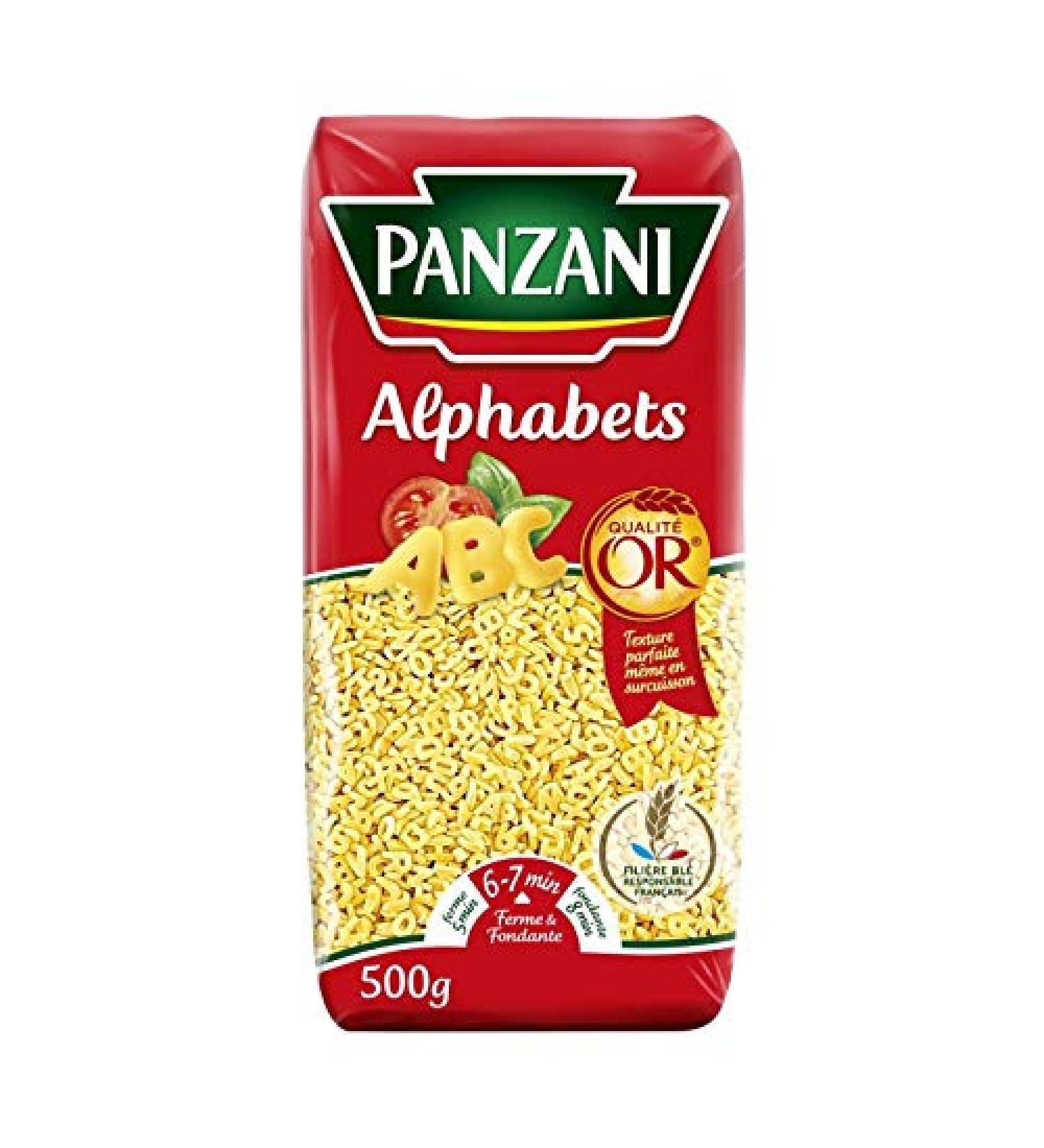  PANZANI Panzani Alphabets Soup Pasta 500 g Pack of 4 - Buy Online on GoSupps.com