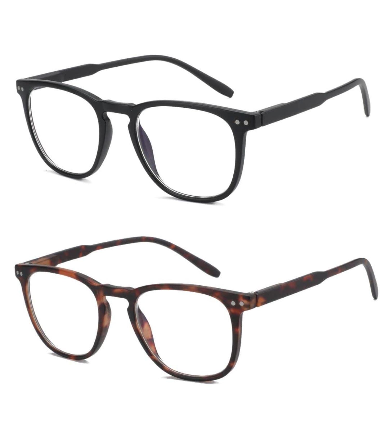 Zenottic 2 Series Blue Light Filter Glasses - Stylish Square & Round Reading Glasses for Men & Women - Anti-Glare Sports & Gaming - International Shipping Available - Buy Online on GoSupps.com