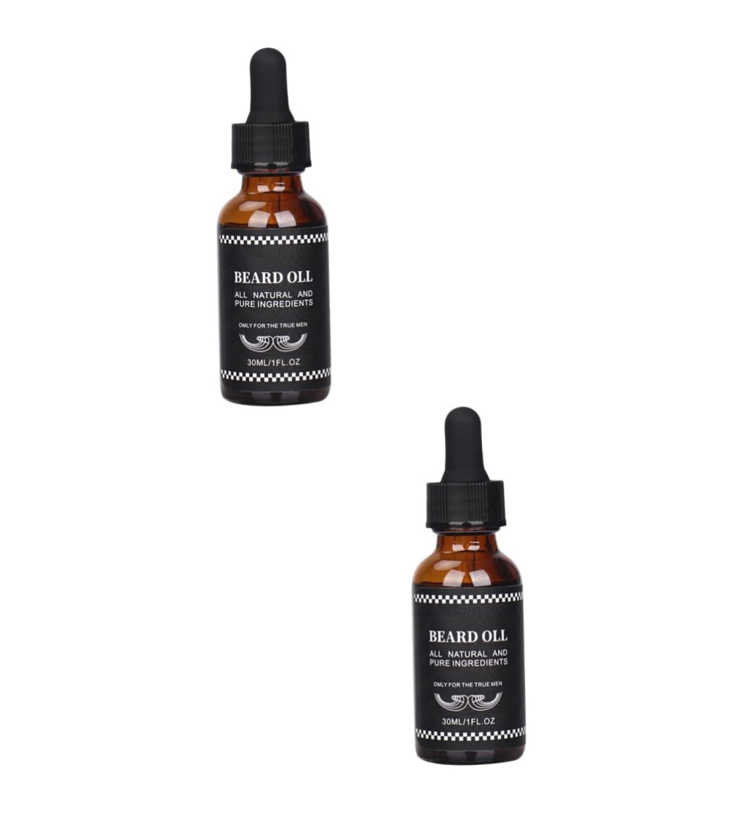Baluue 2 Pi ces 1 S rum De Croissance De Barbe Conditionneur Pour Hommes Huile De Moustache Huile De Soin De Barbe Conditionneur De Cheveux Mousse Raser Suppl ments Pour Hommes Un Verre - Buy Online on GoSupps.com