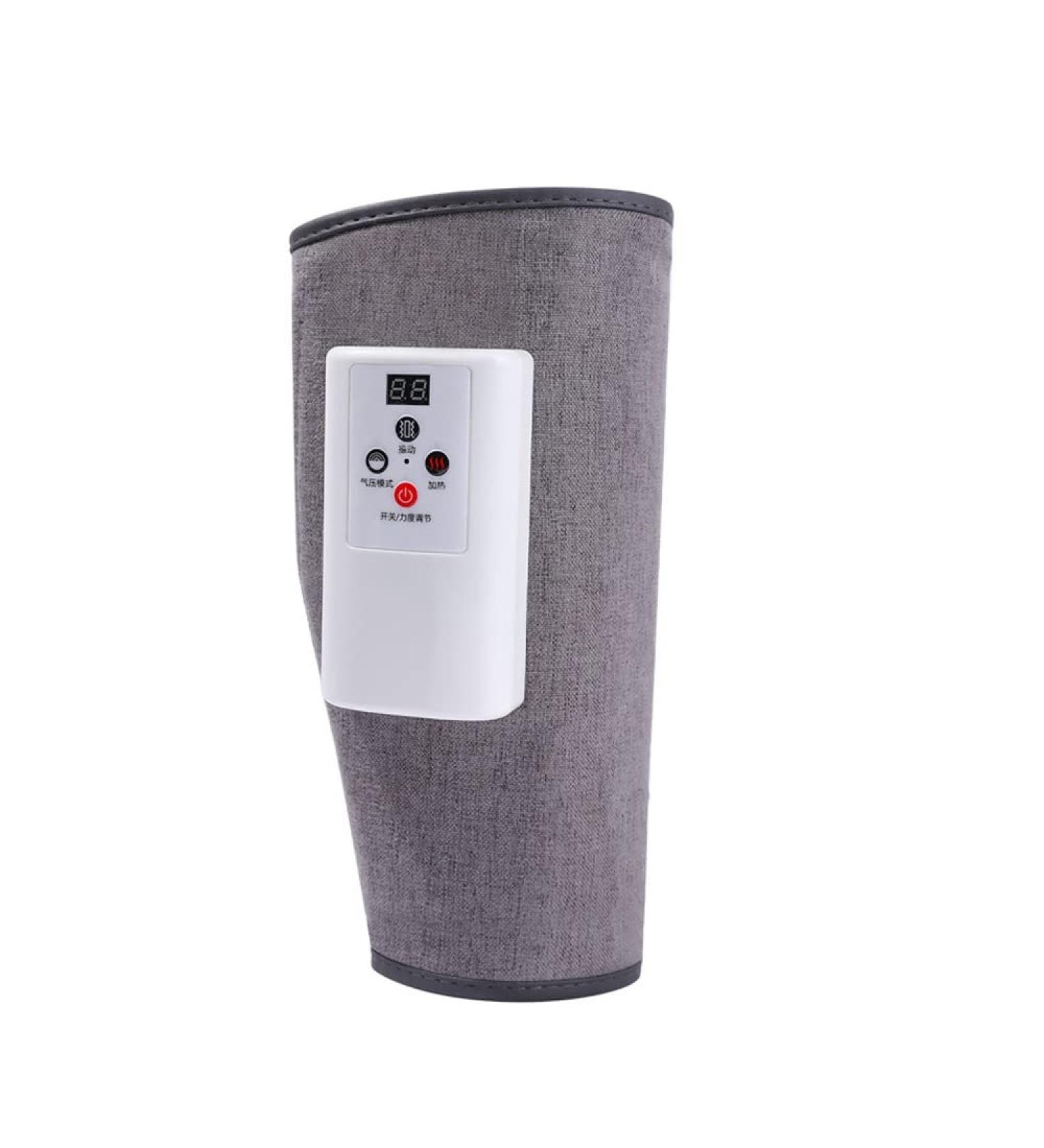 Leg Air Pressure Massager - Heating Vibration Calf Massage for Muscle Pain Relief & Slimming - Buy Online on GoSupps.com