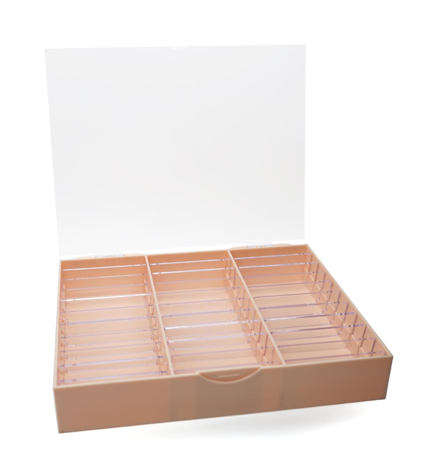 Portable Acrylic Case For Prevent Dust And Dirt Maintain The Cleanliness Suitable For Salons And Personal Use Adjustable Storage Solution - Buy Online on GoSupps.com