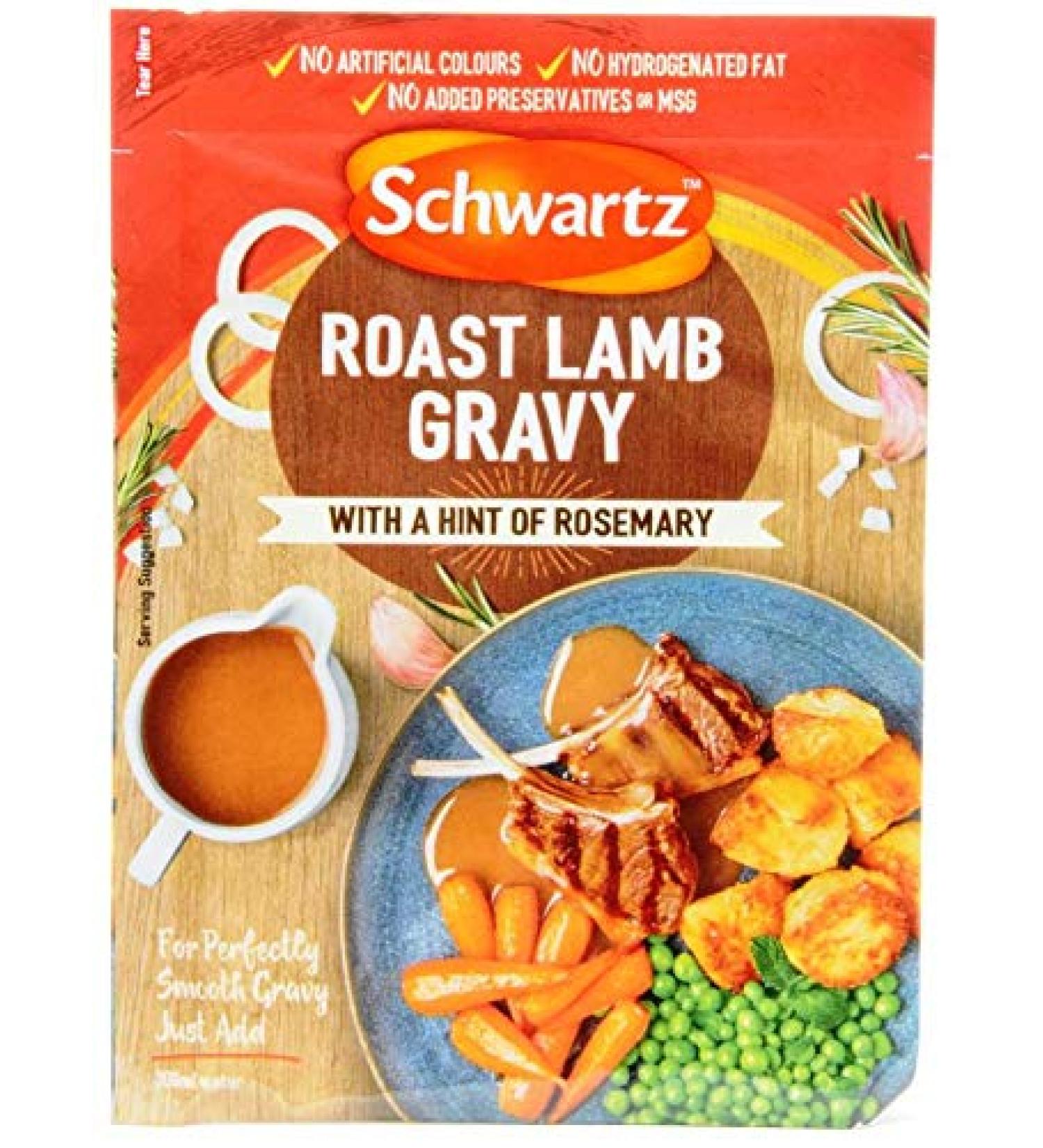 McCormick Schwartz Packet Sauce Range Gebraden Lamsjus Mix 3 x 26g